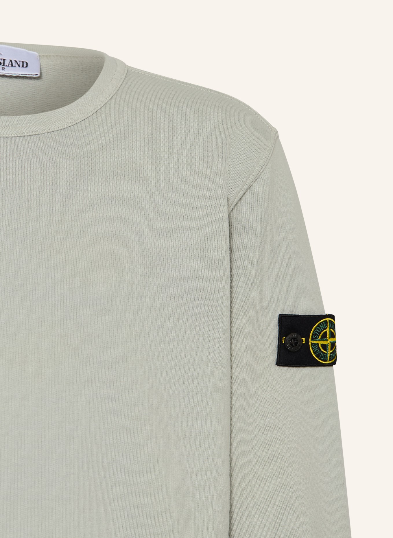 STONE ISLAND JUNIOR Sweatshirt: HELLGRÜN