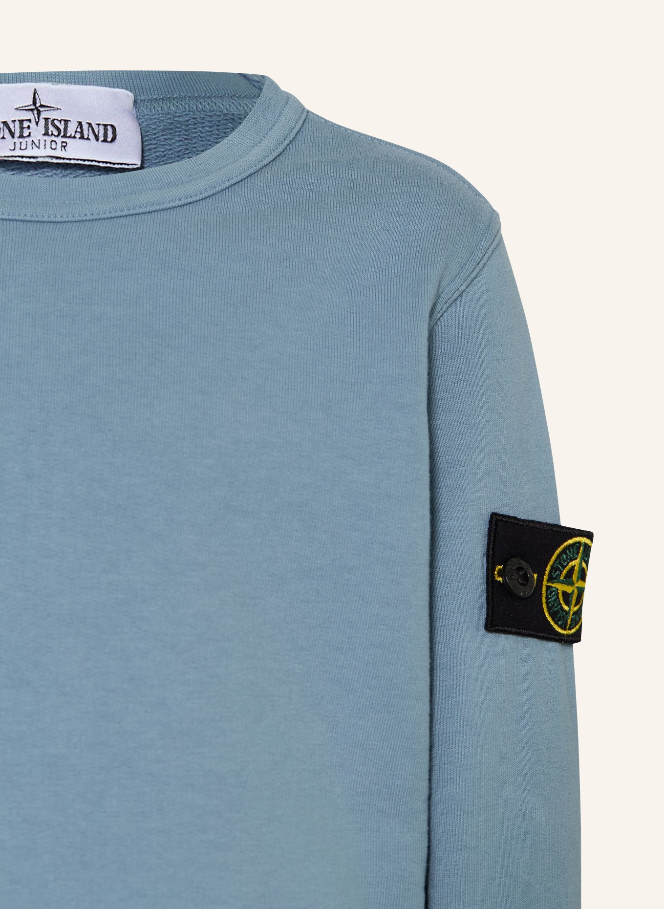 STONE ISLAND JUNIOR Sweatshirt: BLAUGRAU