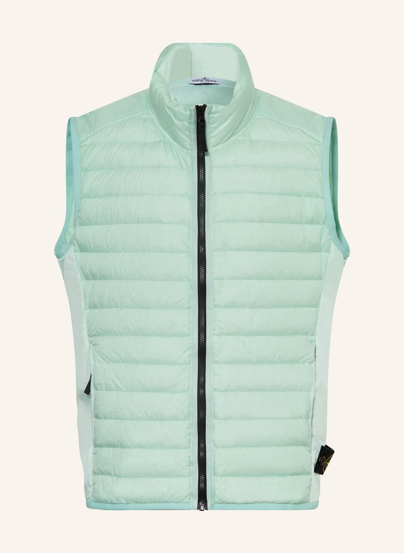 STONE ISLAND JUNIOR Lightweight-Daunenweste: MINT