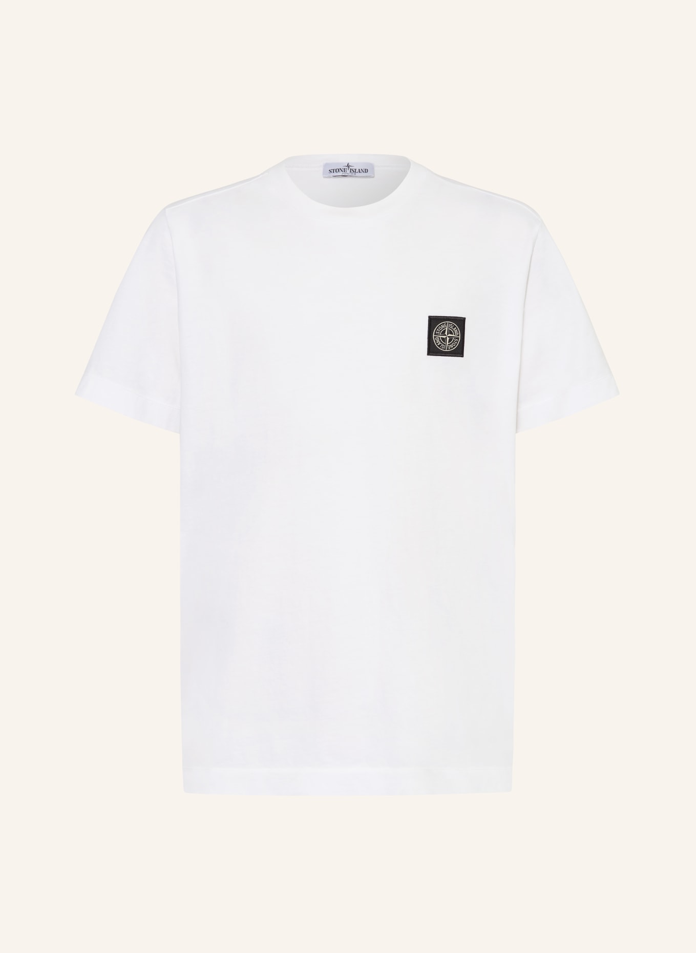 STONE ISLAND JUNIOR koszulka: BIAŁY