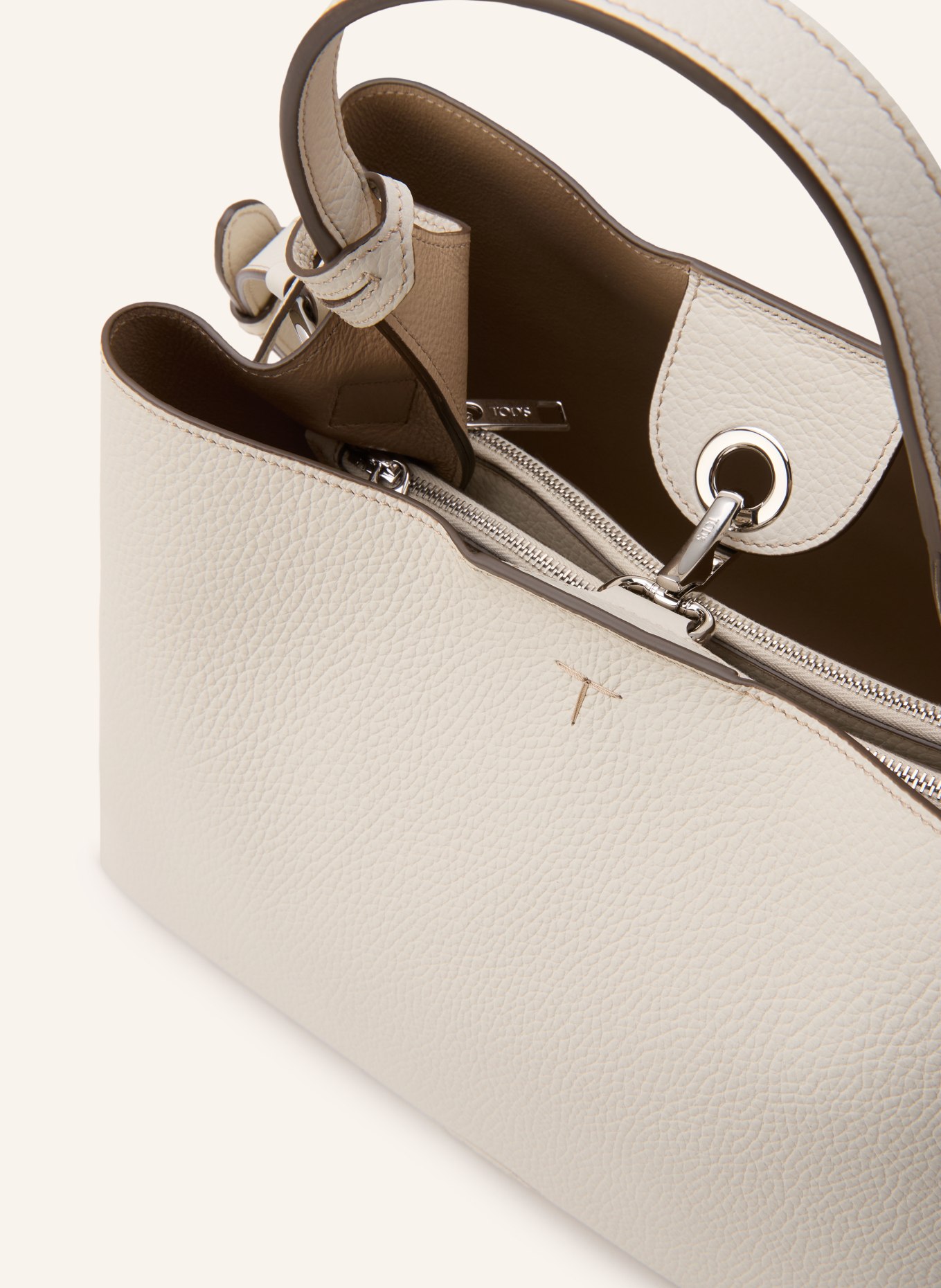 TOD'S Handtasche FLORIDA DOUBLE: CREME