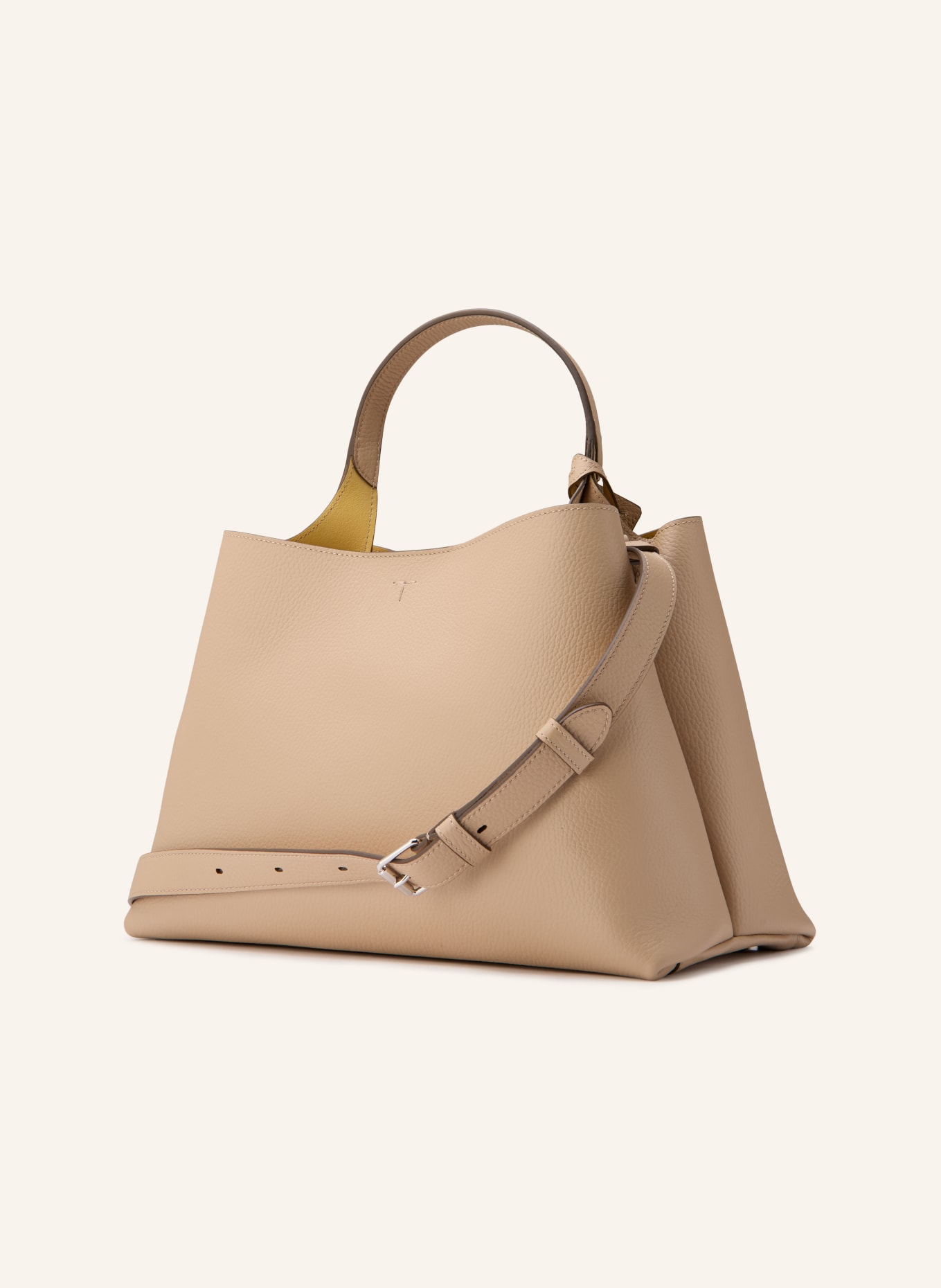 TOD'S FLORIDA DOUBLE handbag: LIGHT BROWN