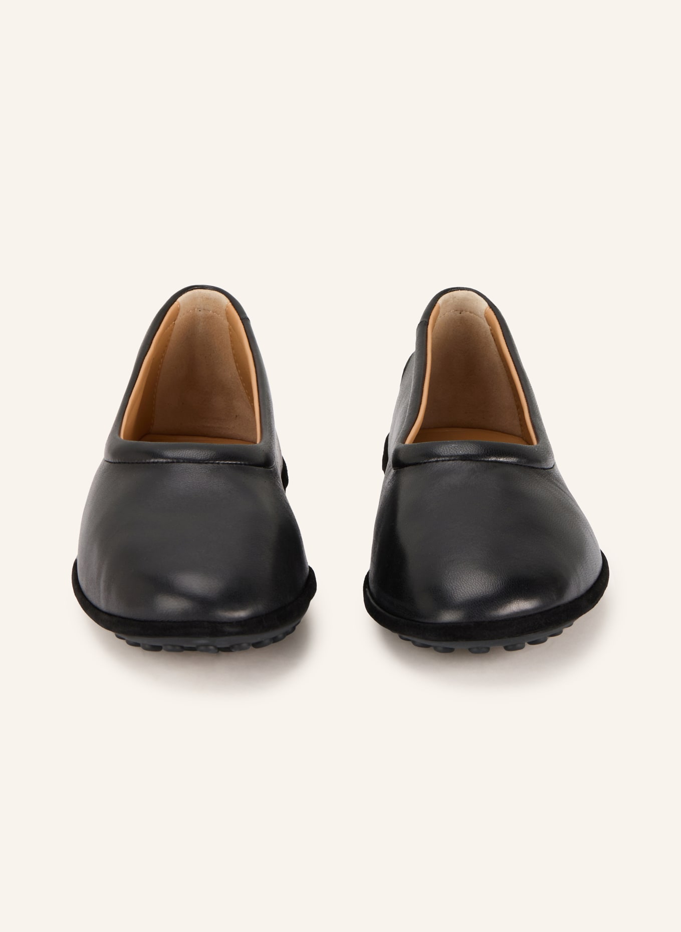 TOD'S Ballerinas GOMMA: SCHWARZ