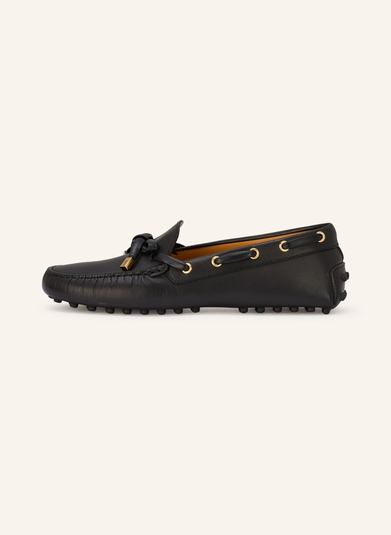 TOD'S GOMMINO loafers: BLACK