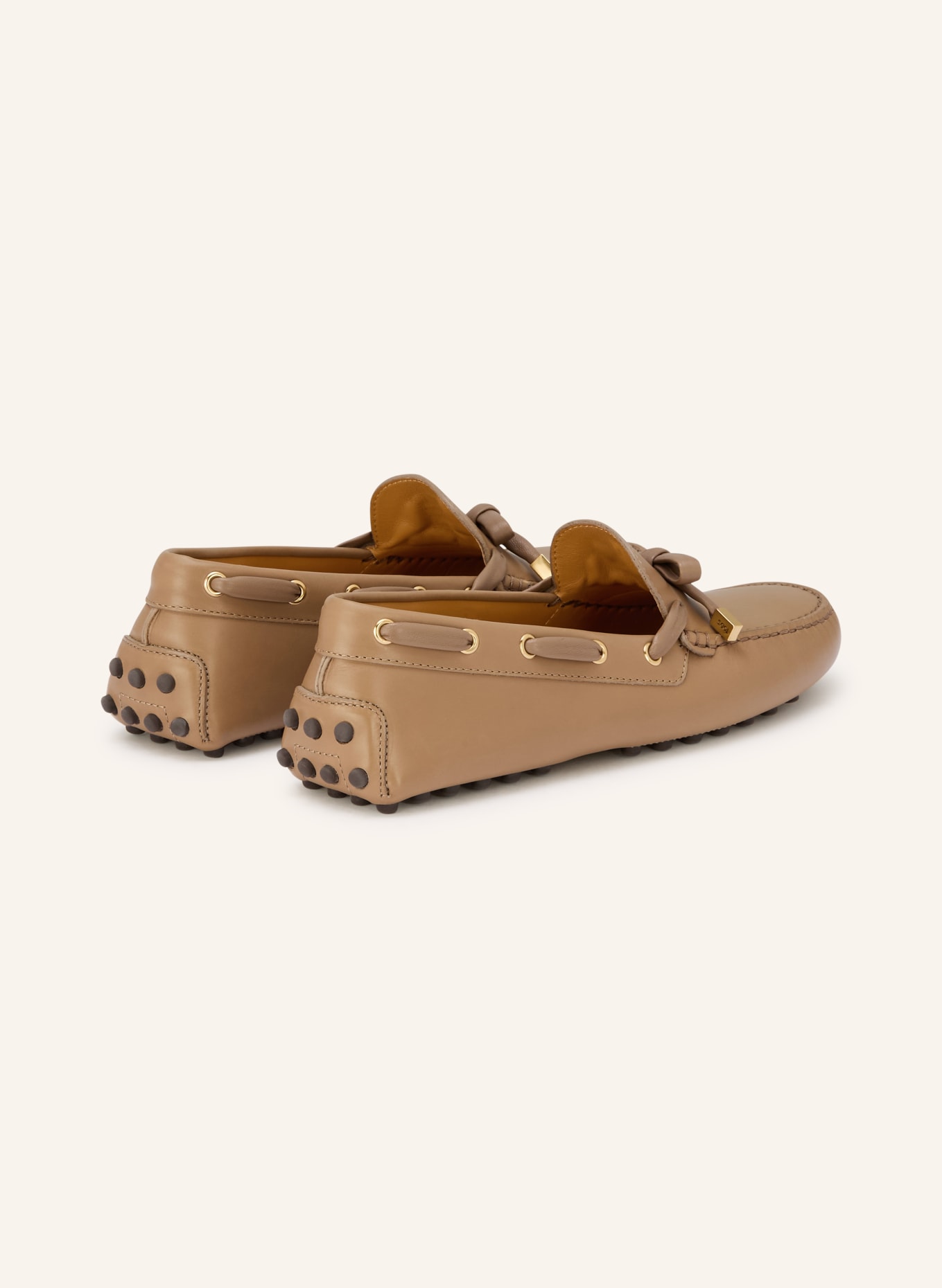 TOD'S GOMMINO loafers: CAMEL
