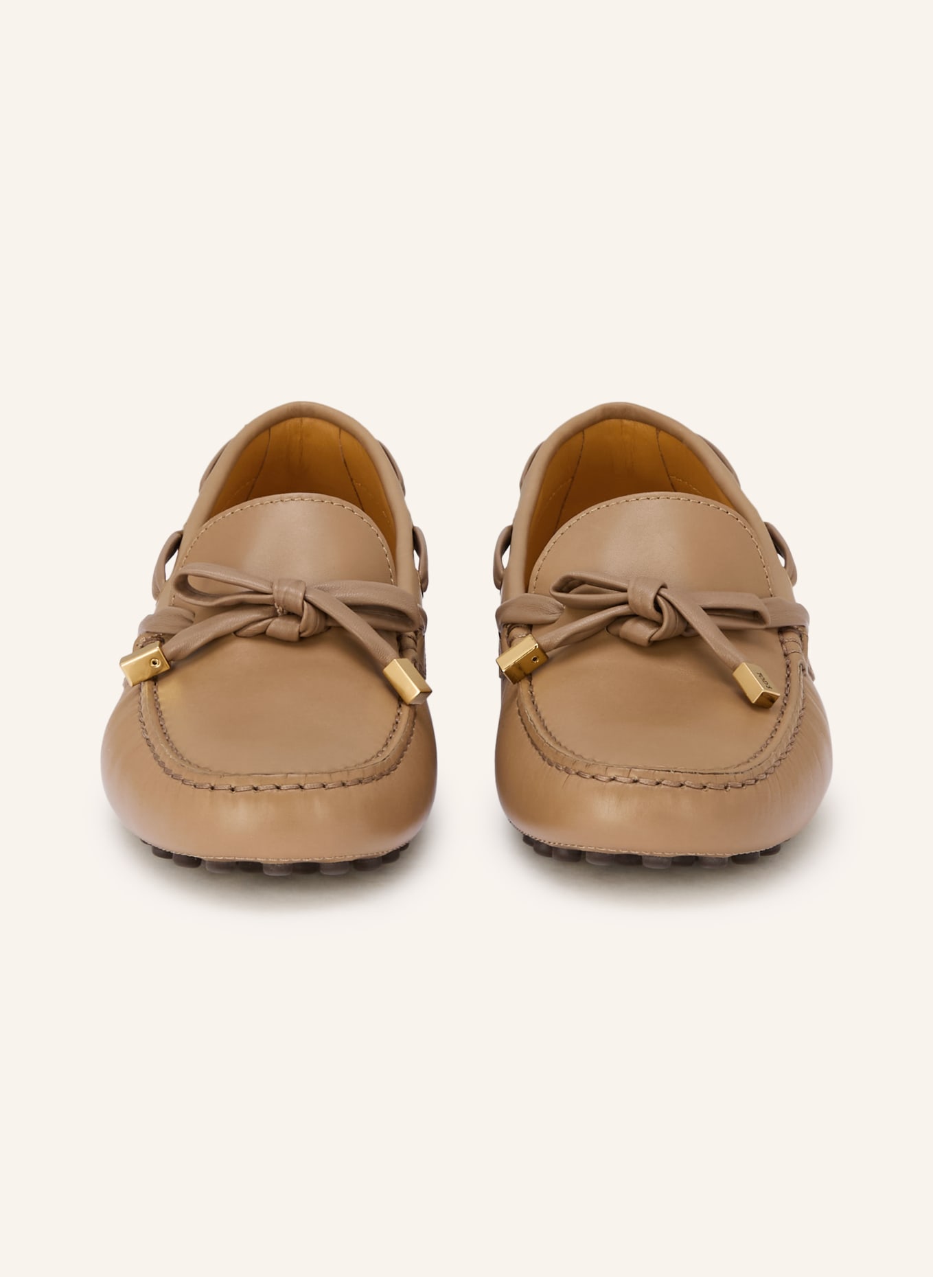 TOD'S GOMMINO loafers: CAMEL