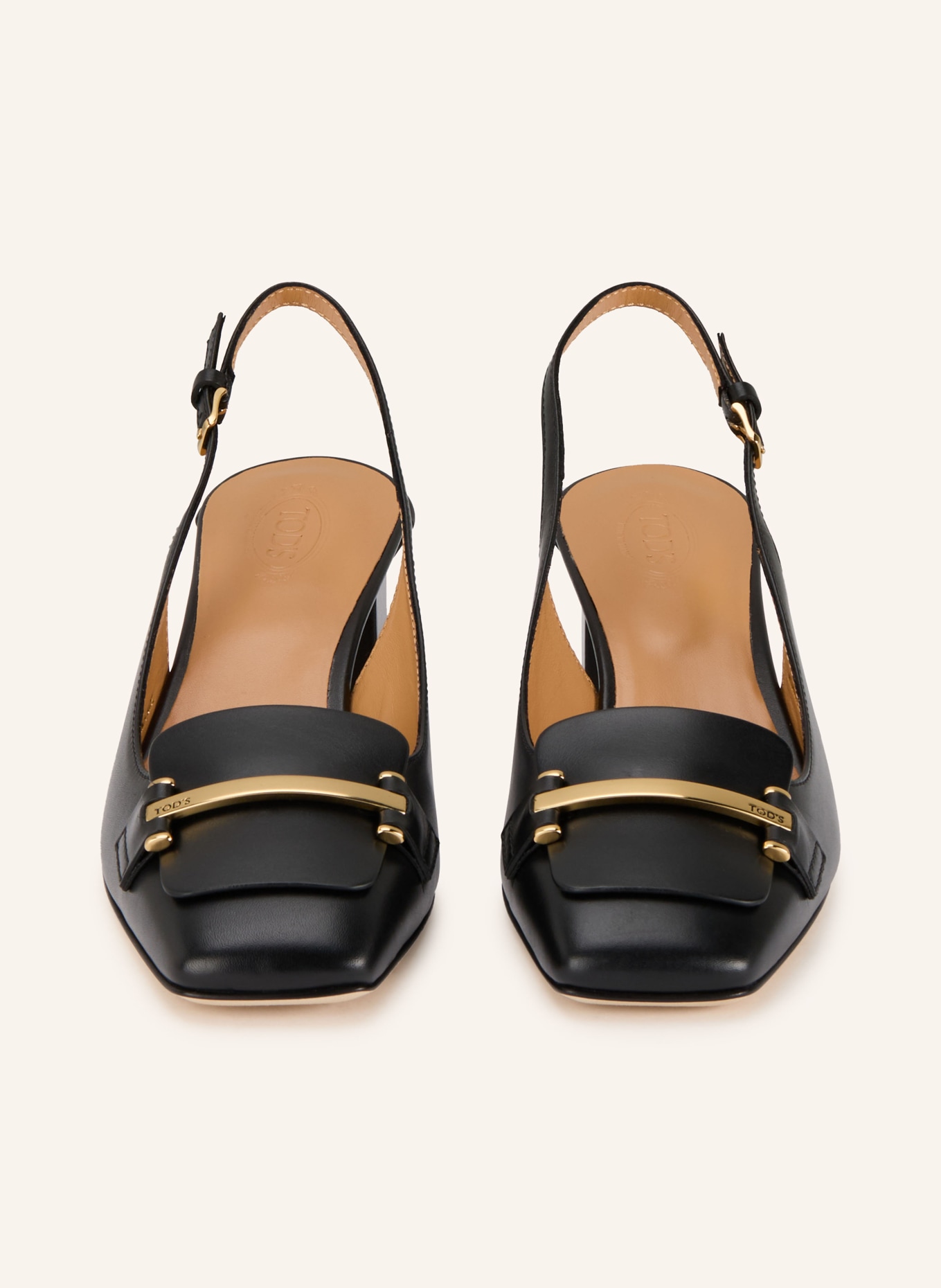 TOD'S Slingpumps: SCHWARZ