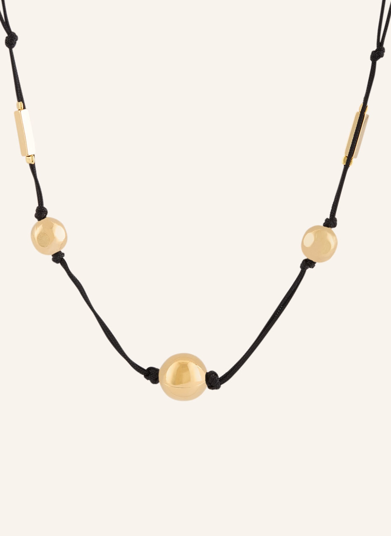ISABEL MARANT Halskette SCARF: GOLD / SCHWARZ