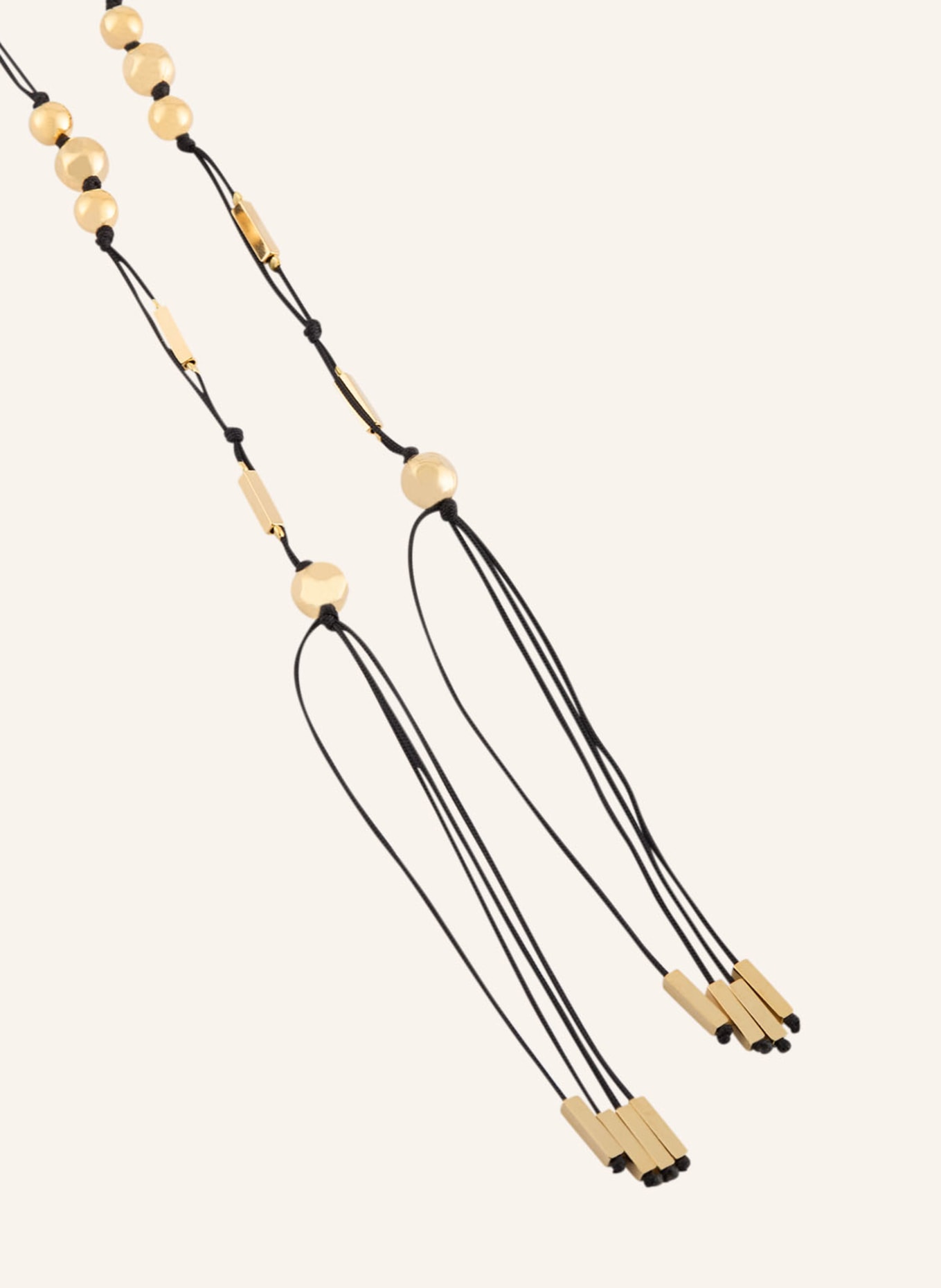 ISABEL MARANT Halskette SCARF: GOLD / SCHWARZ