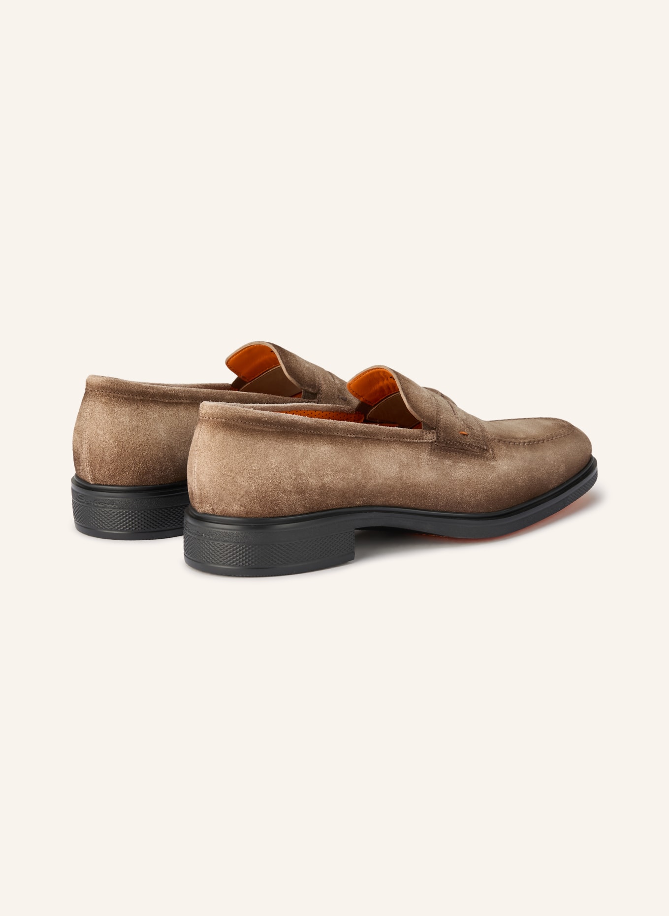 Santoni EASY loafer: BROWN