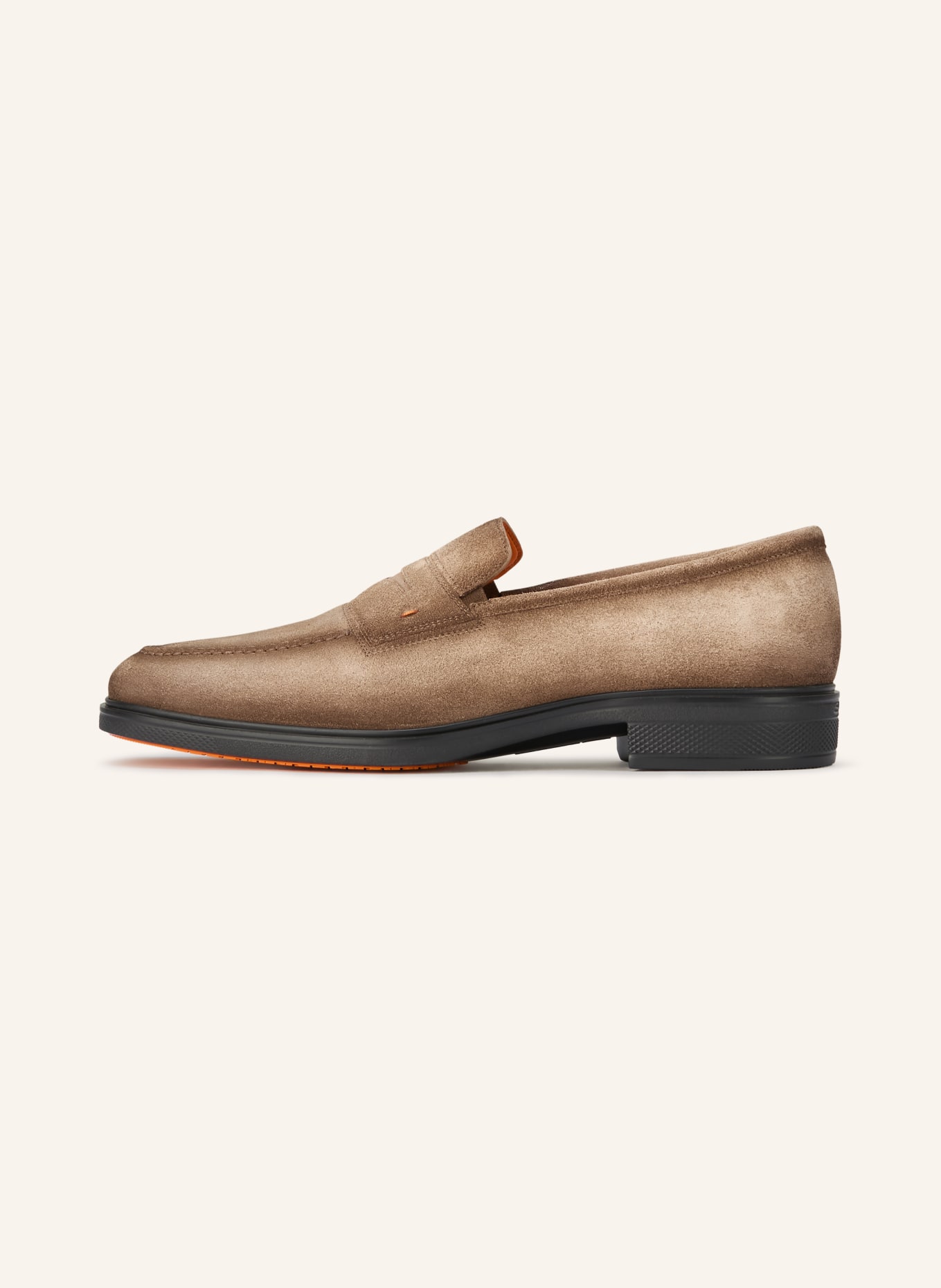 Santoni EASY loafer: BROWN