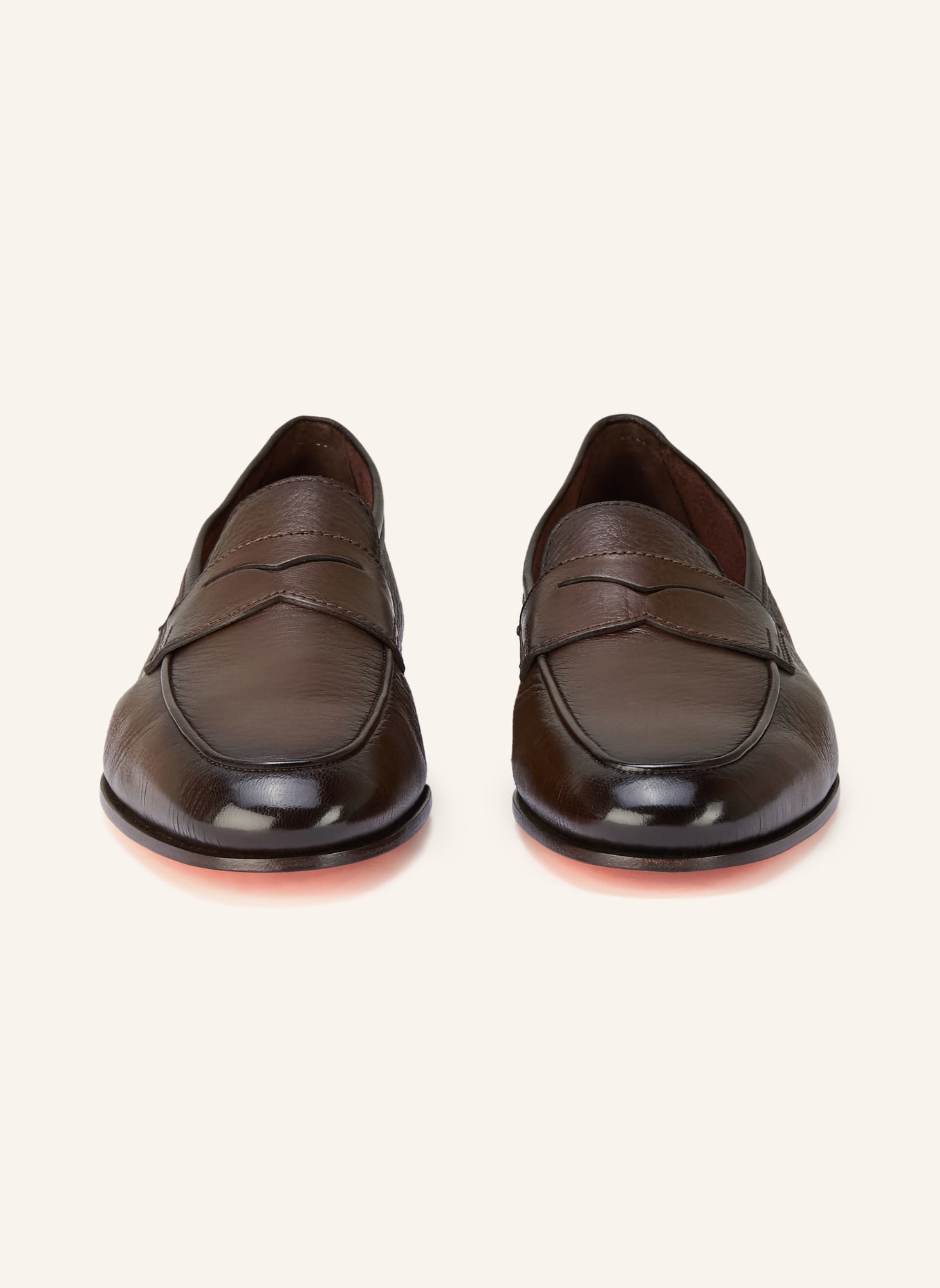 Santoni Penny-Loafer CARLOS: DUNKELBRAUN