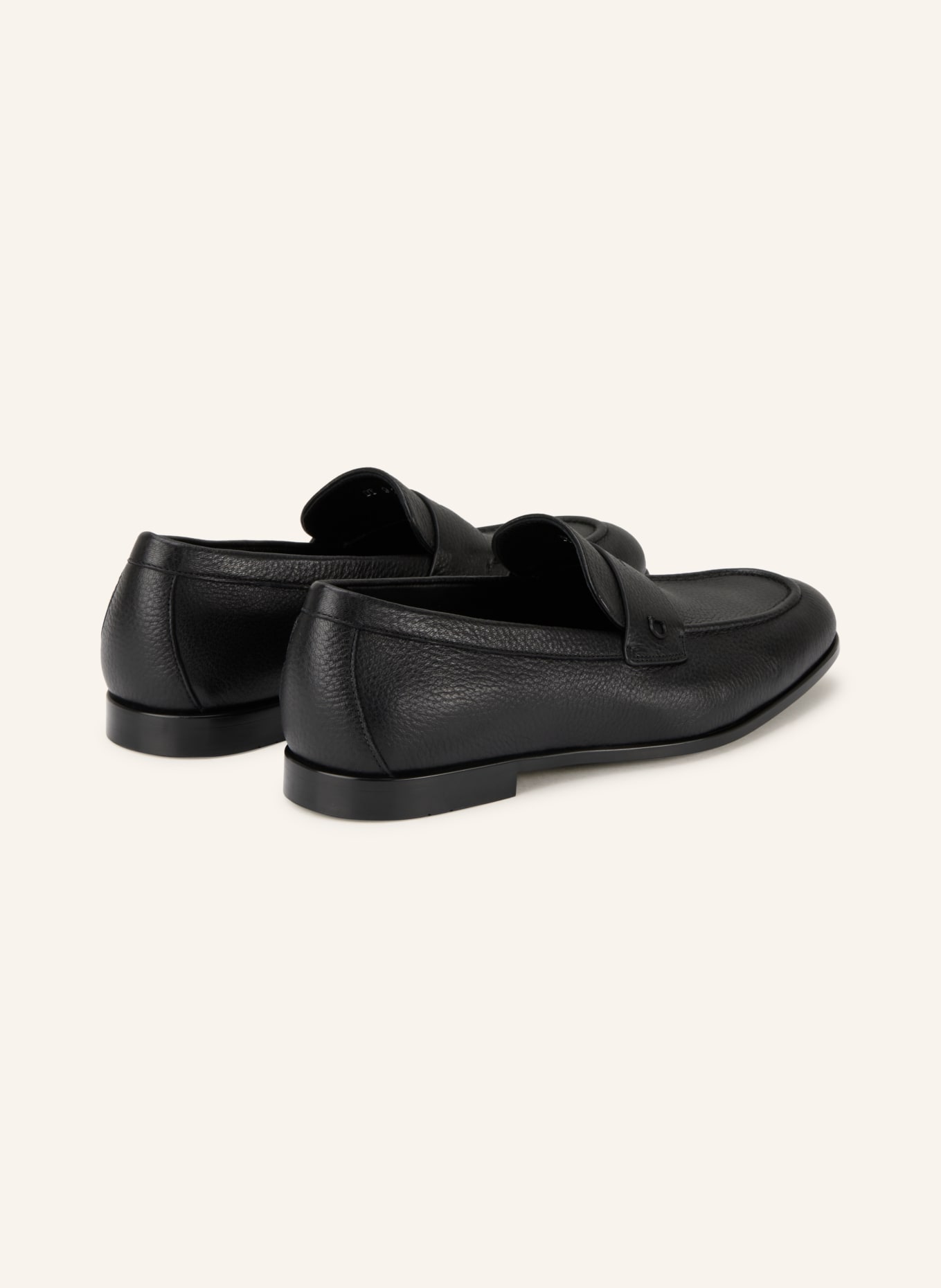 FERRAGAMO Penny loafers: ČERNÁ