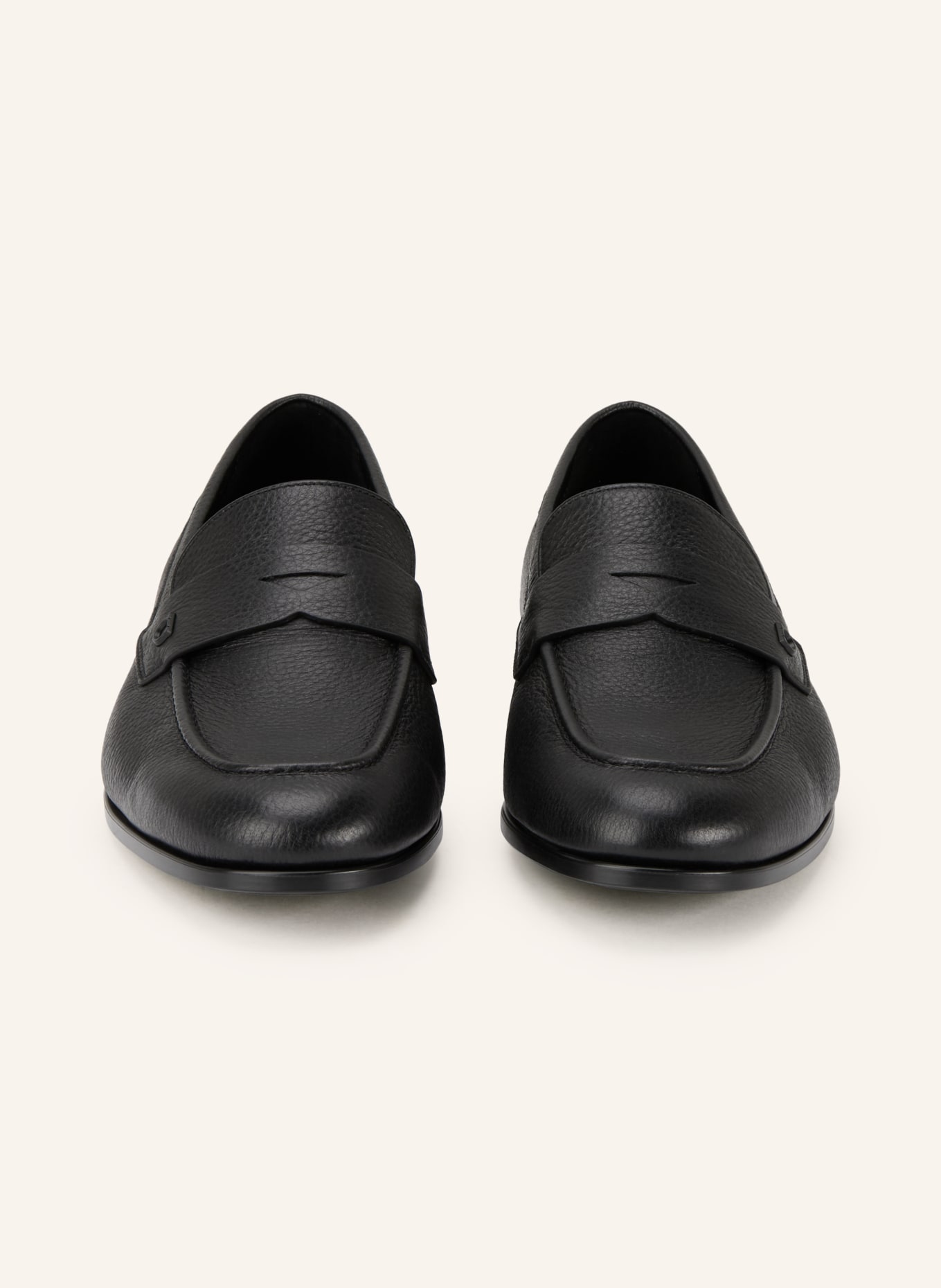FERRAGAMO Penny loafers: ČERNÁ