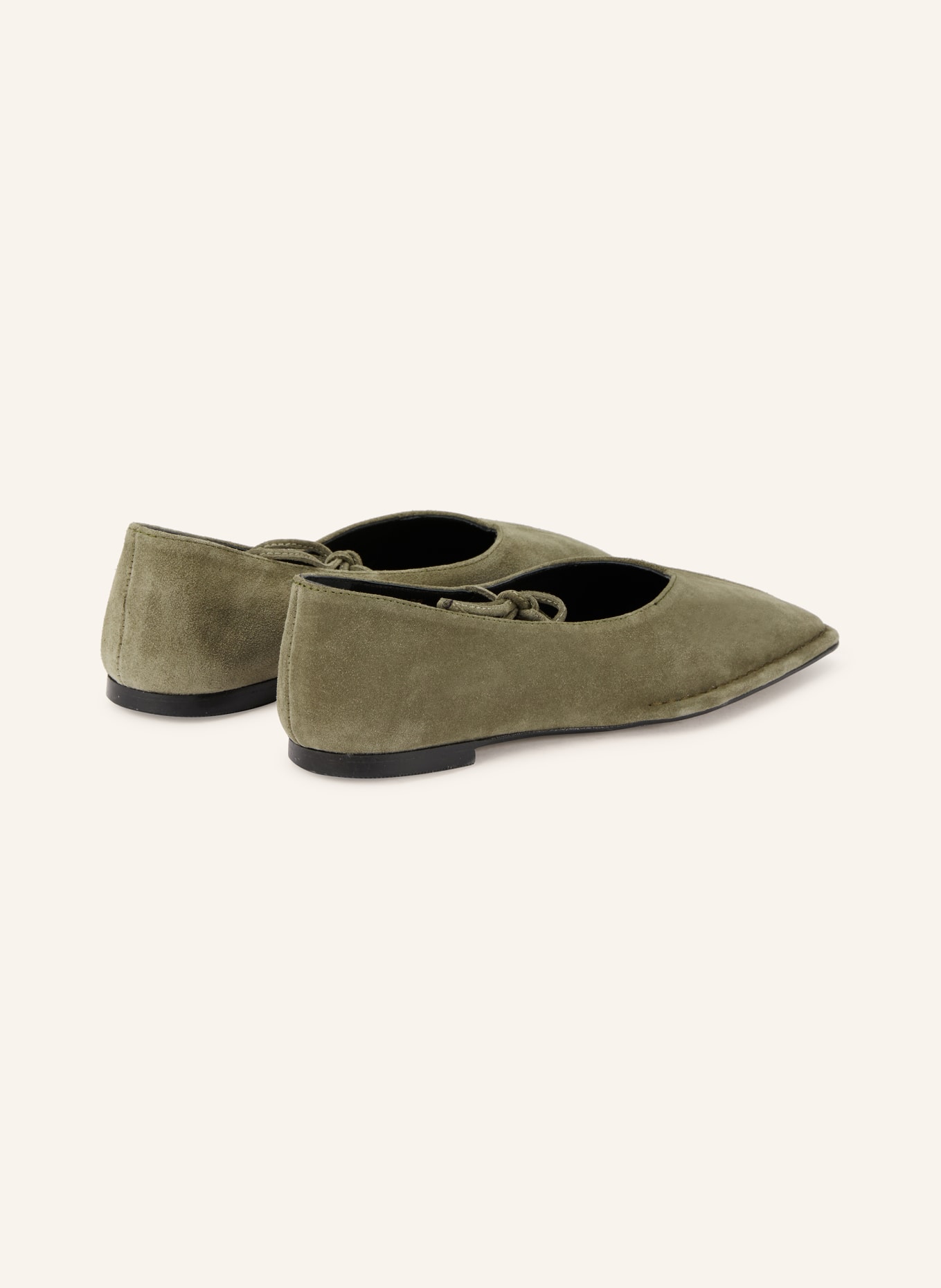 ALOHAS SWAY ballerina flats: KHAKI