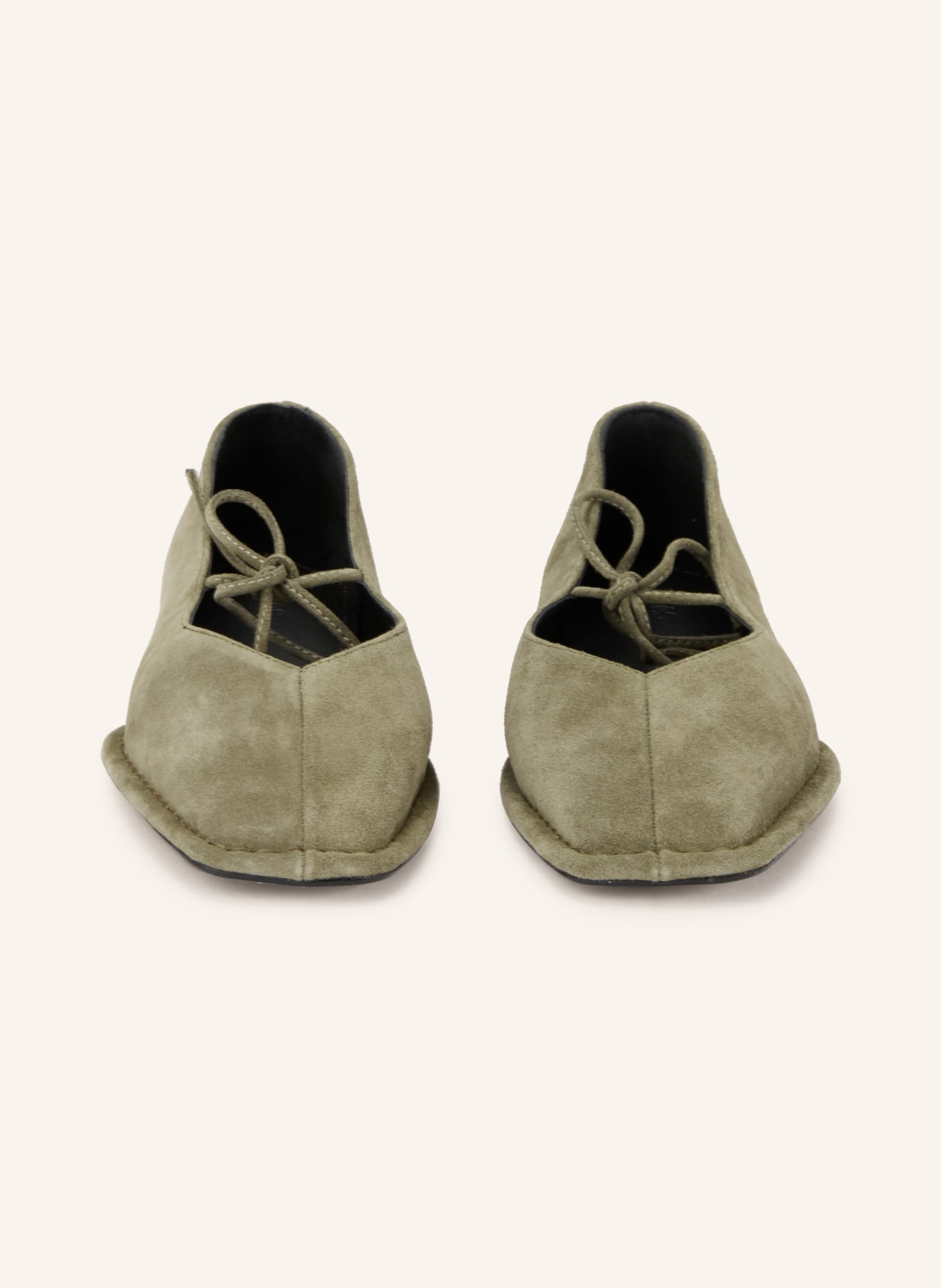 ALOHAS SWAY ballerina flats: KHAKI