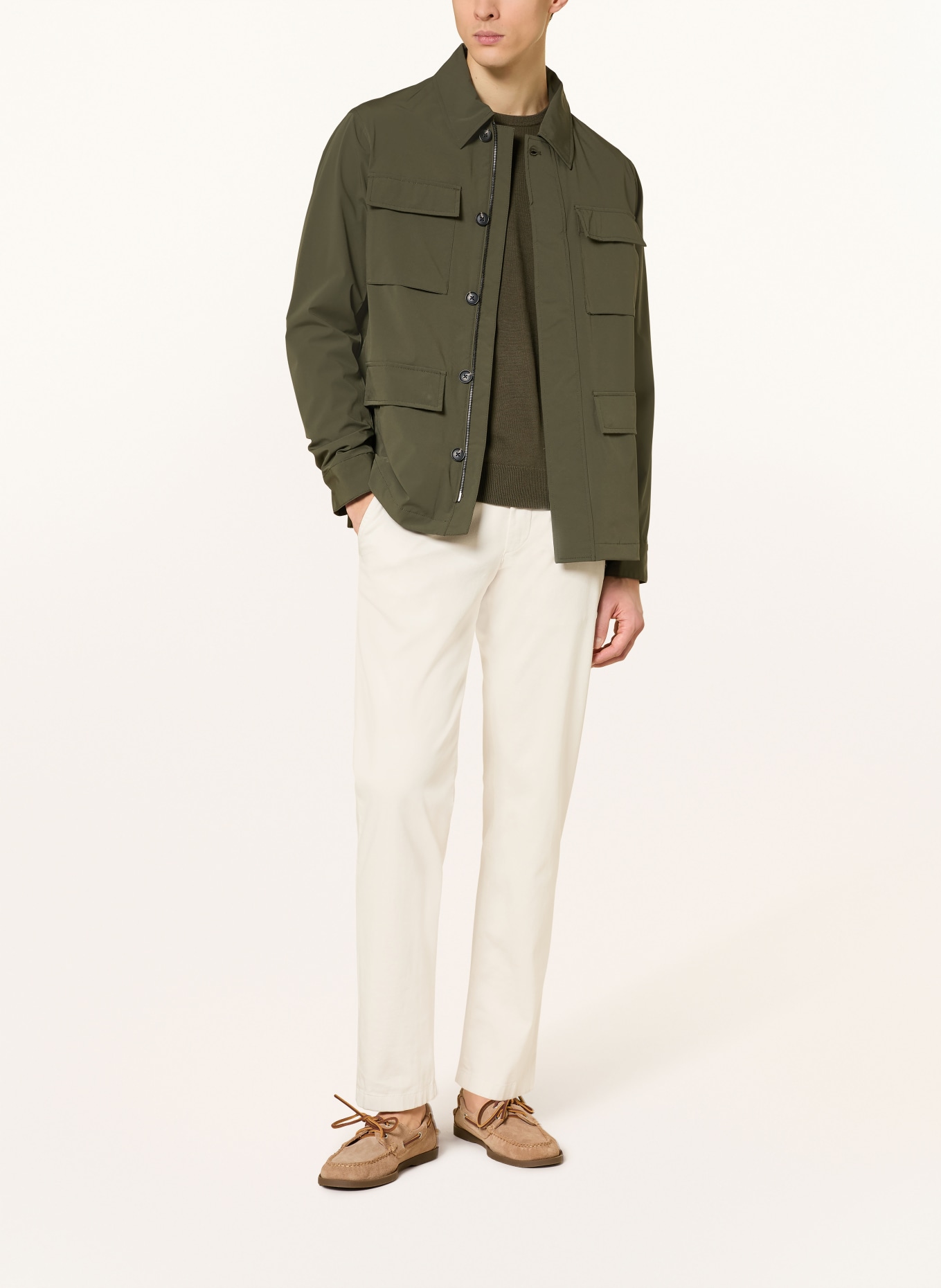 STROKESMAN'S Fieldjacket: OLIV