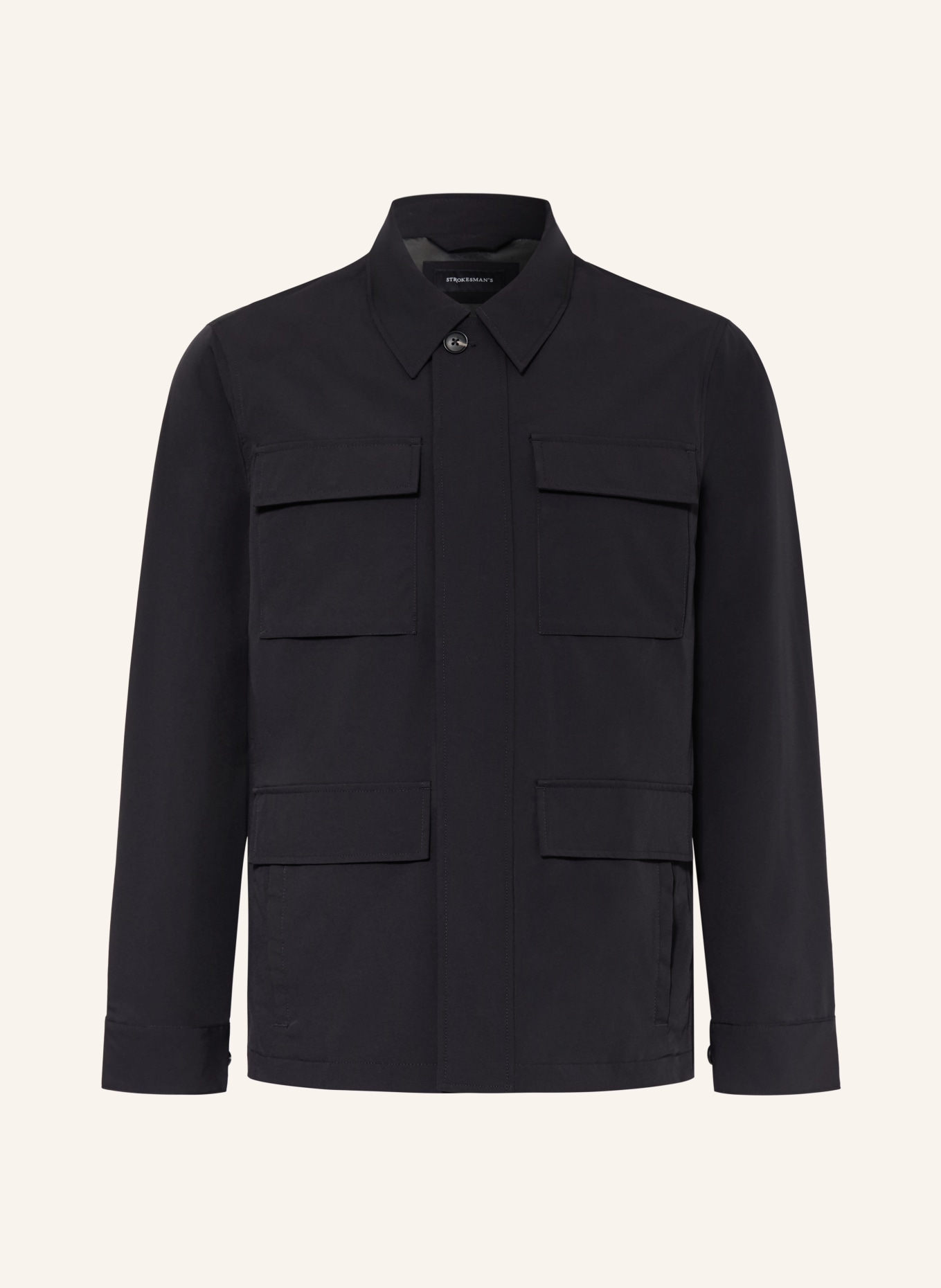 STROKESMAN'S Fieldjacket: DUNKELBLAU