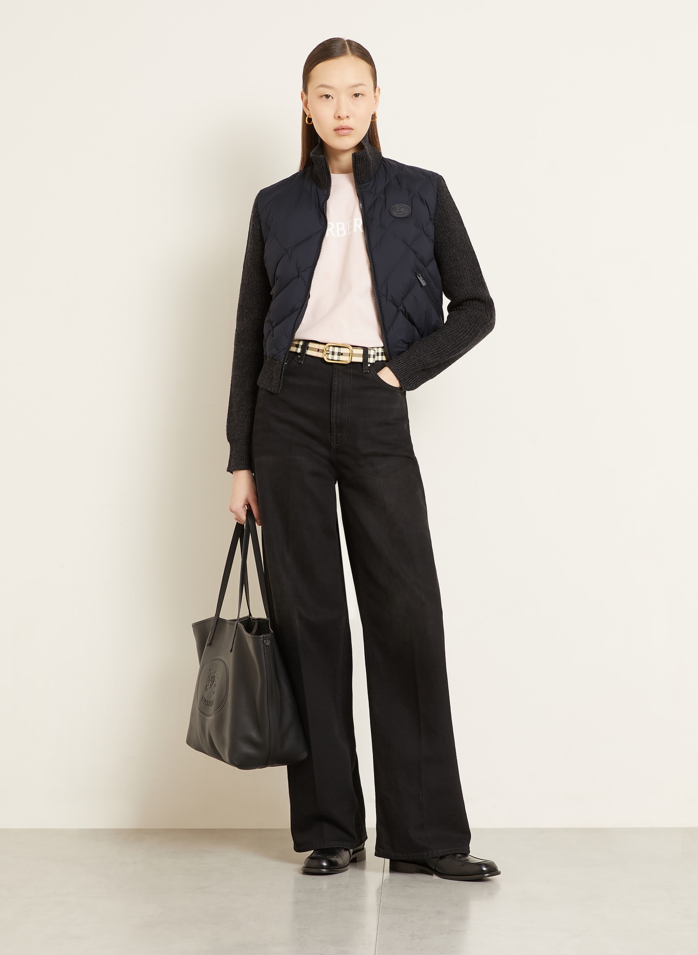 BURBERRY Steppjacke KELSLEY: SCHWARZ