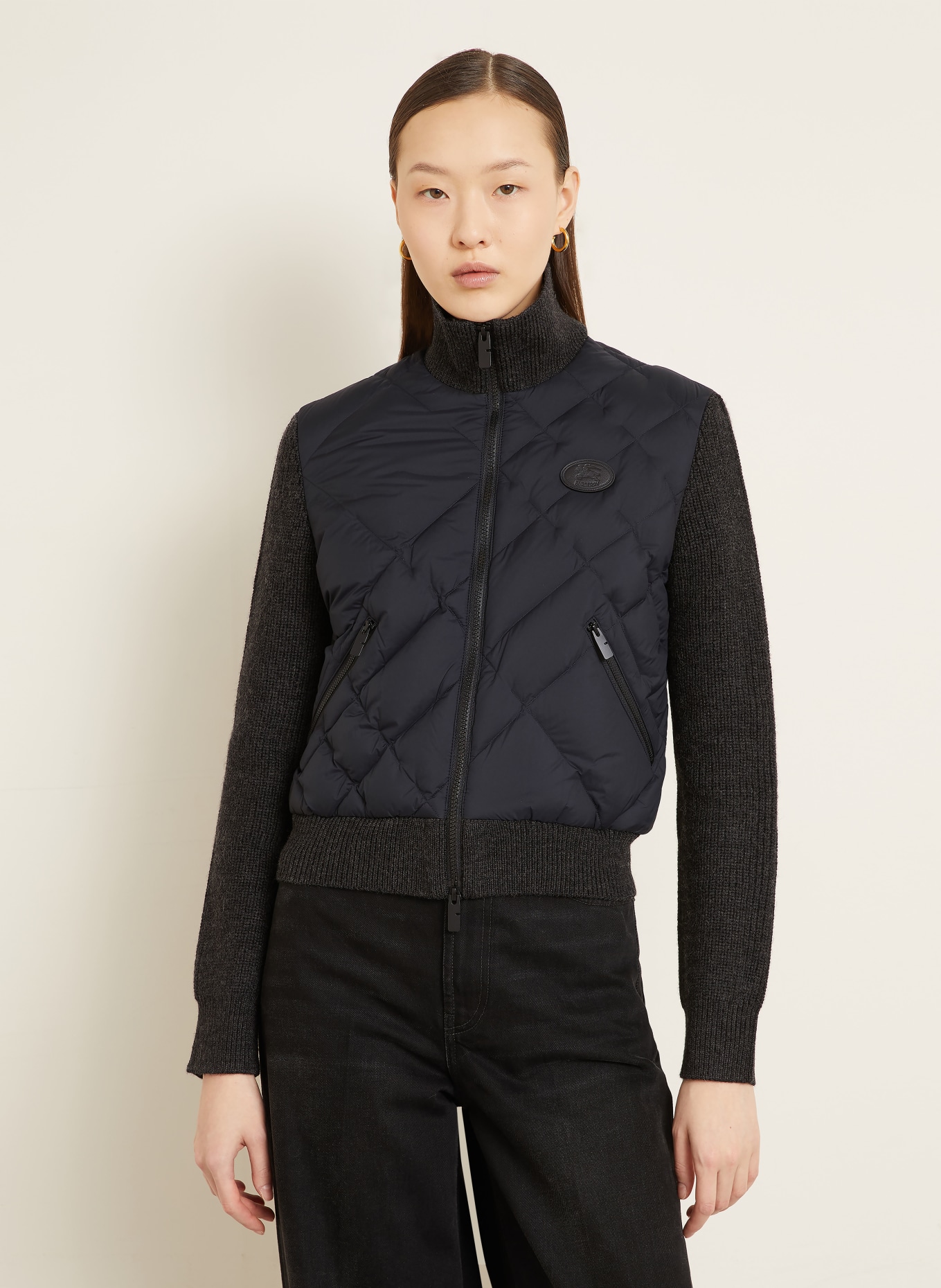 BURBERRY Steppjacke KELSLEY: SCHWARZ