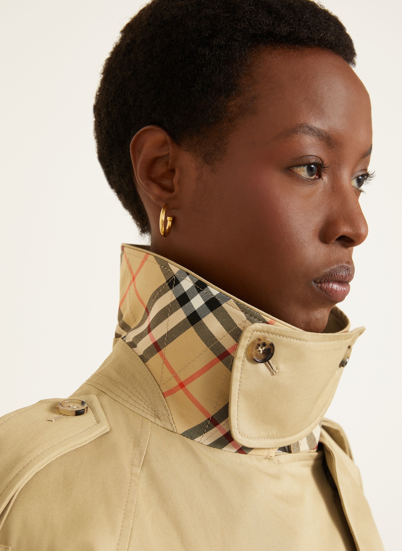 BURBERRY Castleford trench coat: DARK YELLOW