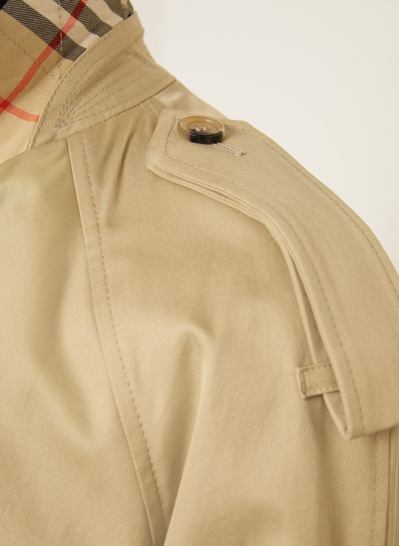 BURBERRY Castleford trench coat: DARK YELLOW