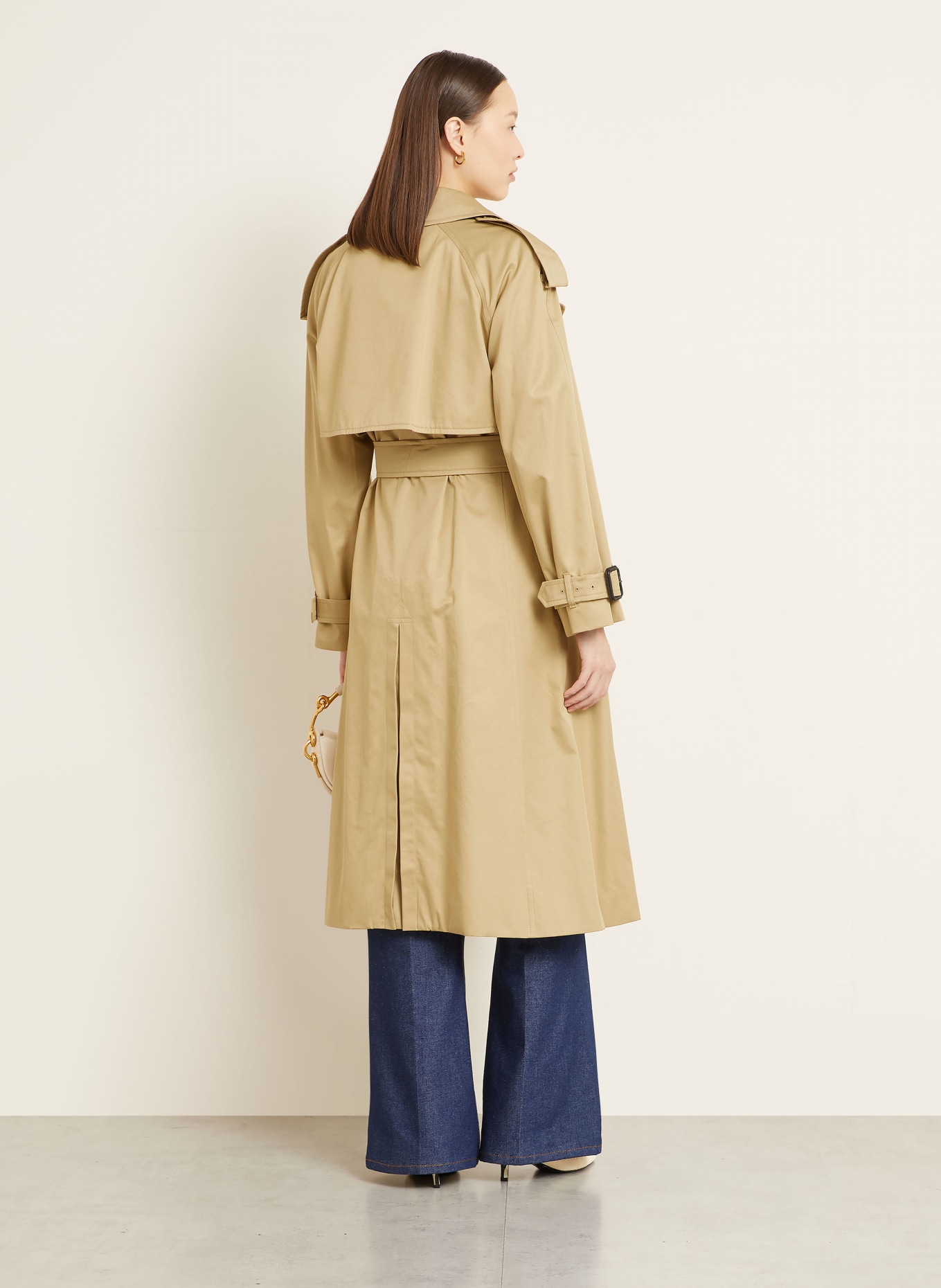 BURBERRY Trenchcoat FITZROVIA: DUNKELGELB