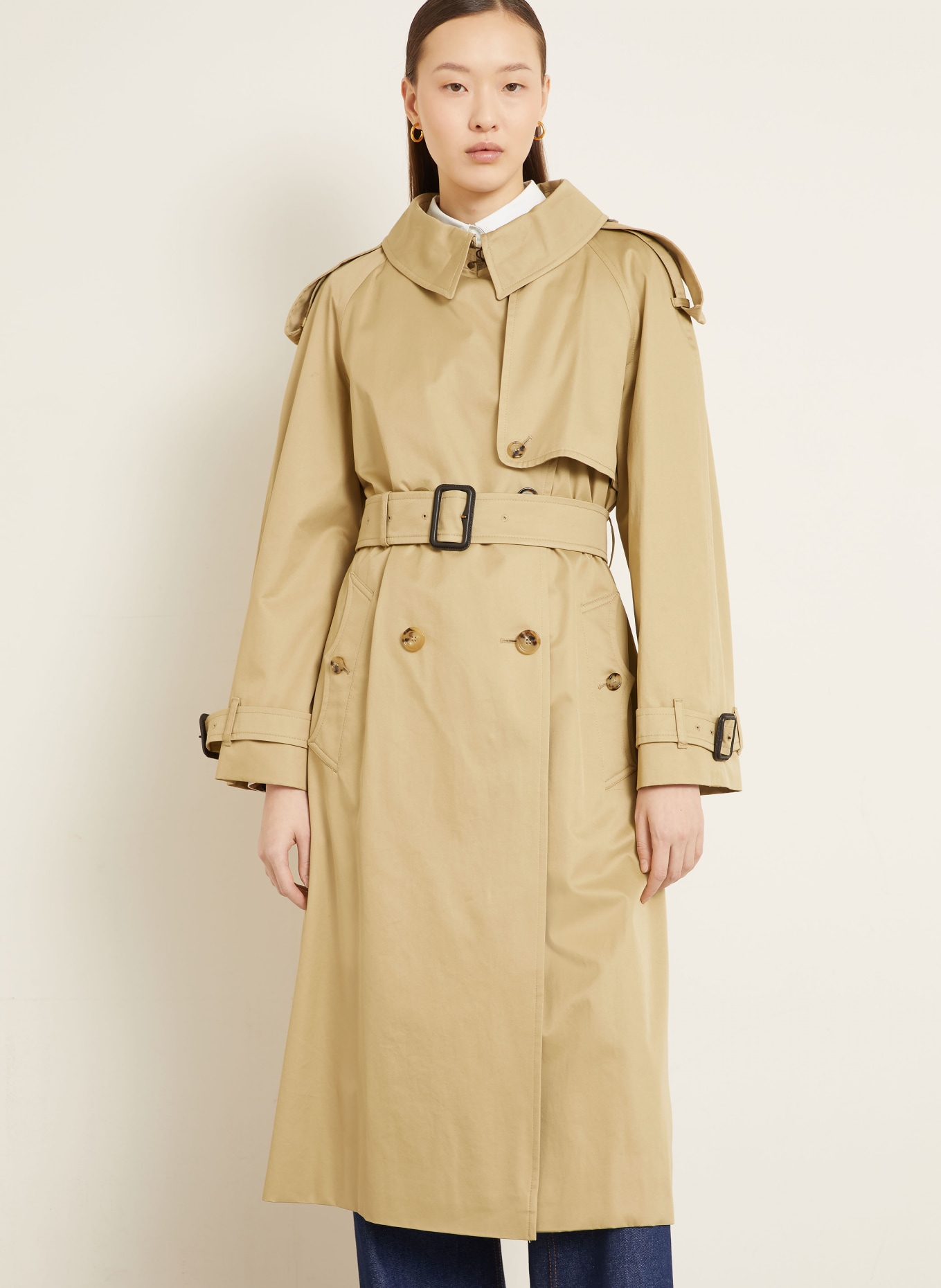 BURBERRY Trenchcoat FITZROVIA: DUNKELGELB
