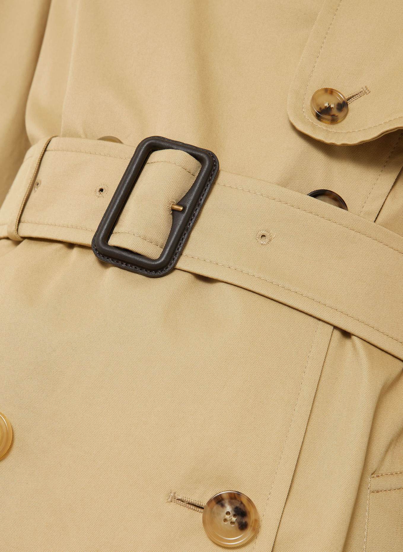 BURBERRY Trenchcoat FITZROVIA: DUNKELGELB