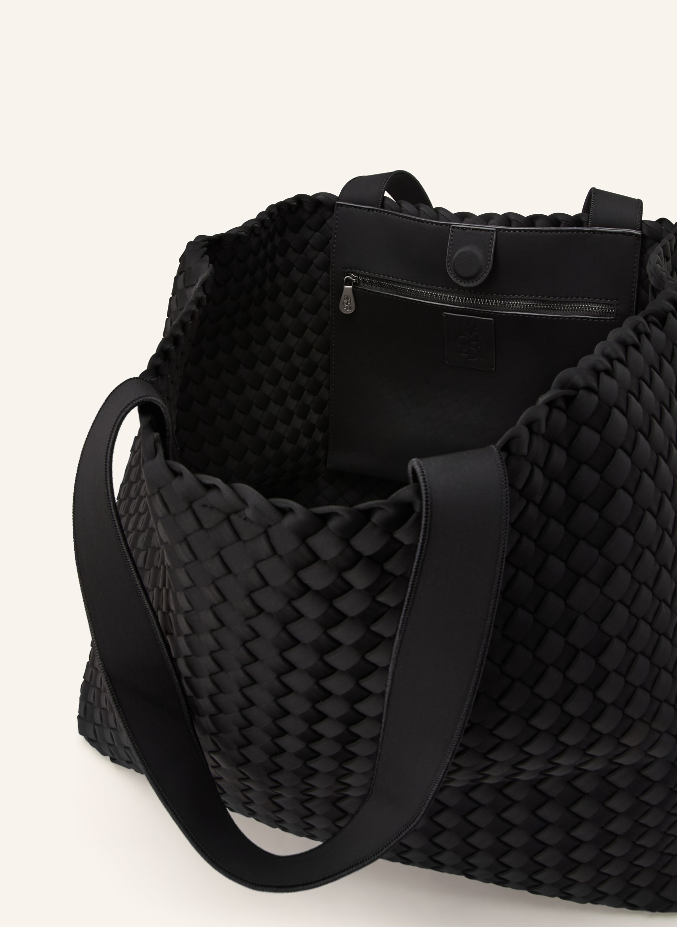 Naghedi Shopper COMO LARGE: SCHWARZ