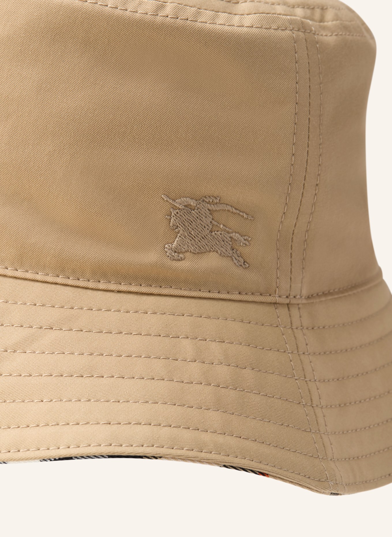 BURBERRY Bucket Hat GABARDINE: CAMEL