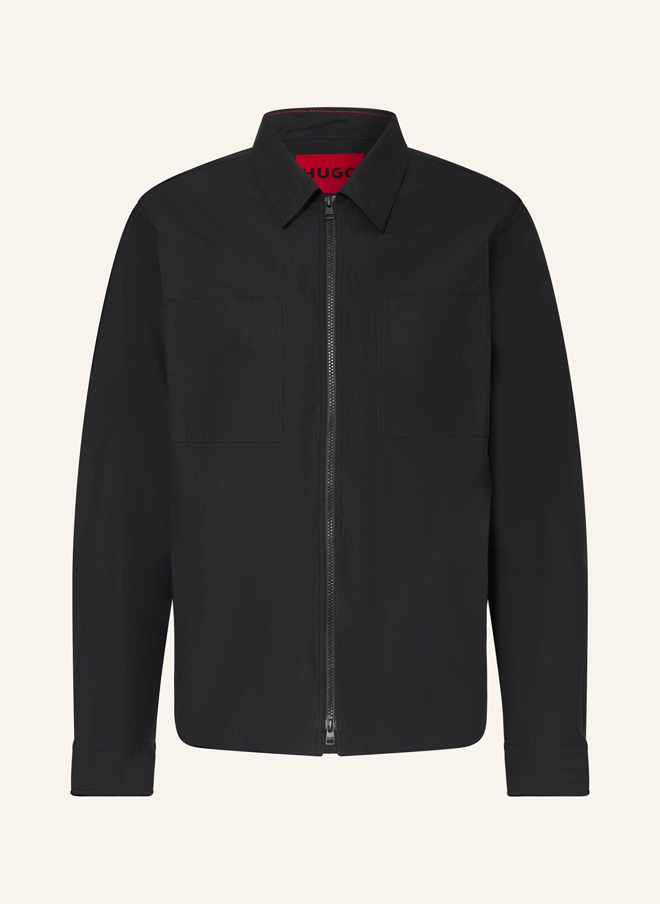 HUGO Overjacket EVALOM: SCHWARZ