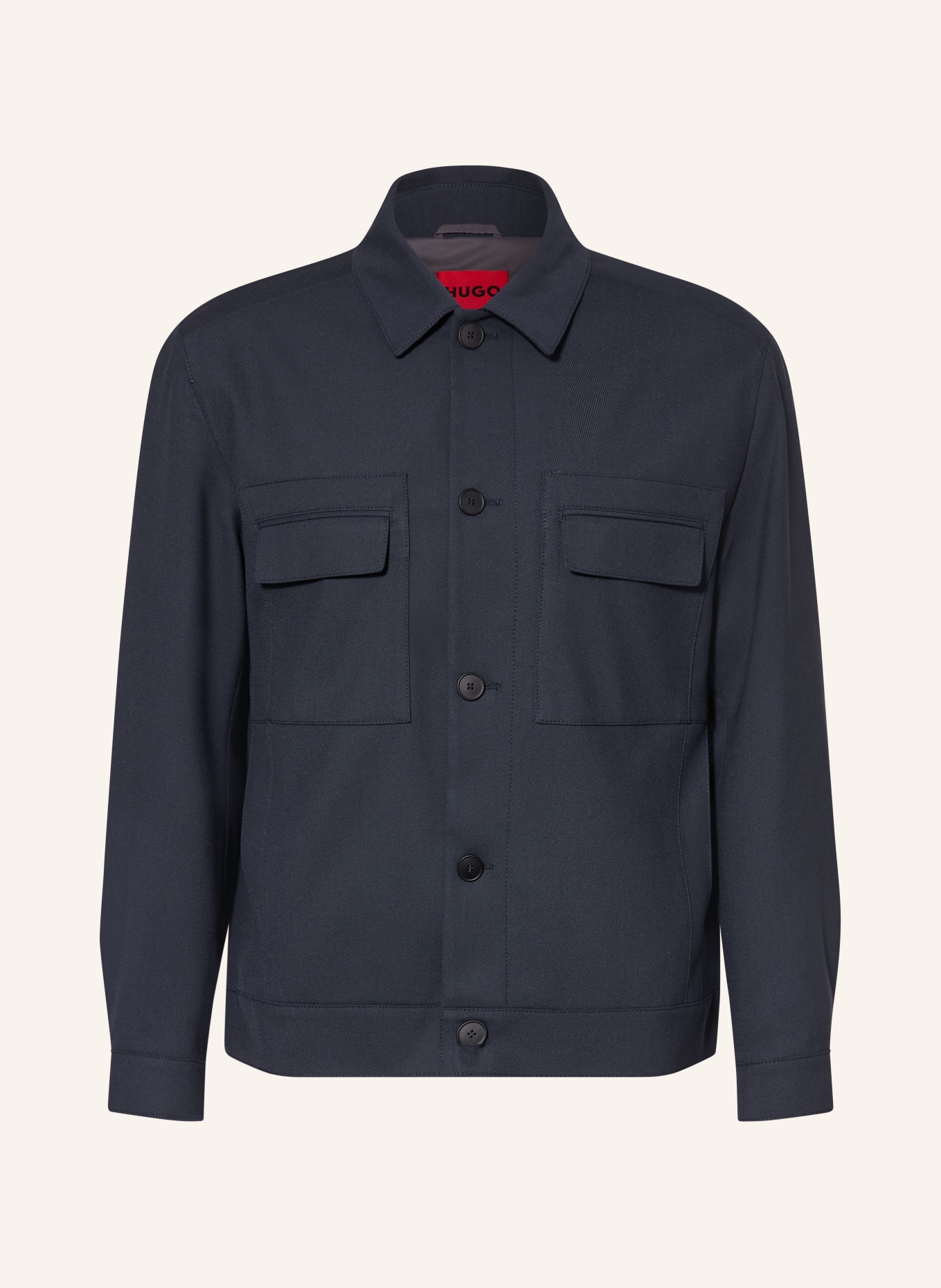 HUGO JULIANO overjacket: DARK BLUE