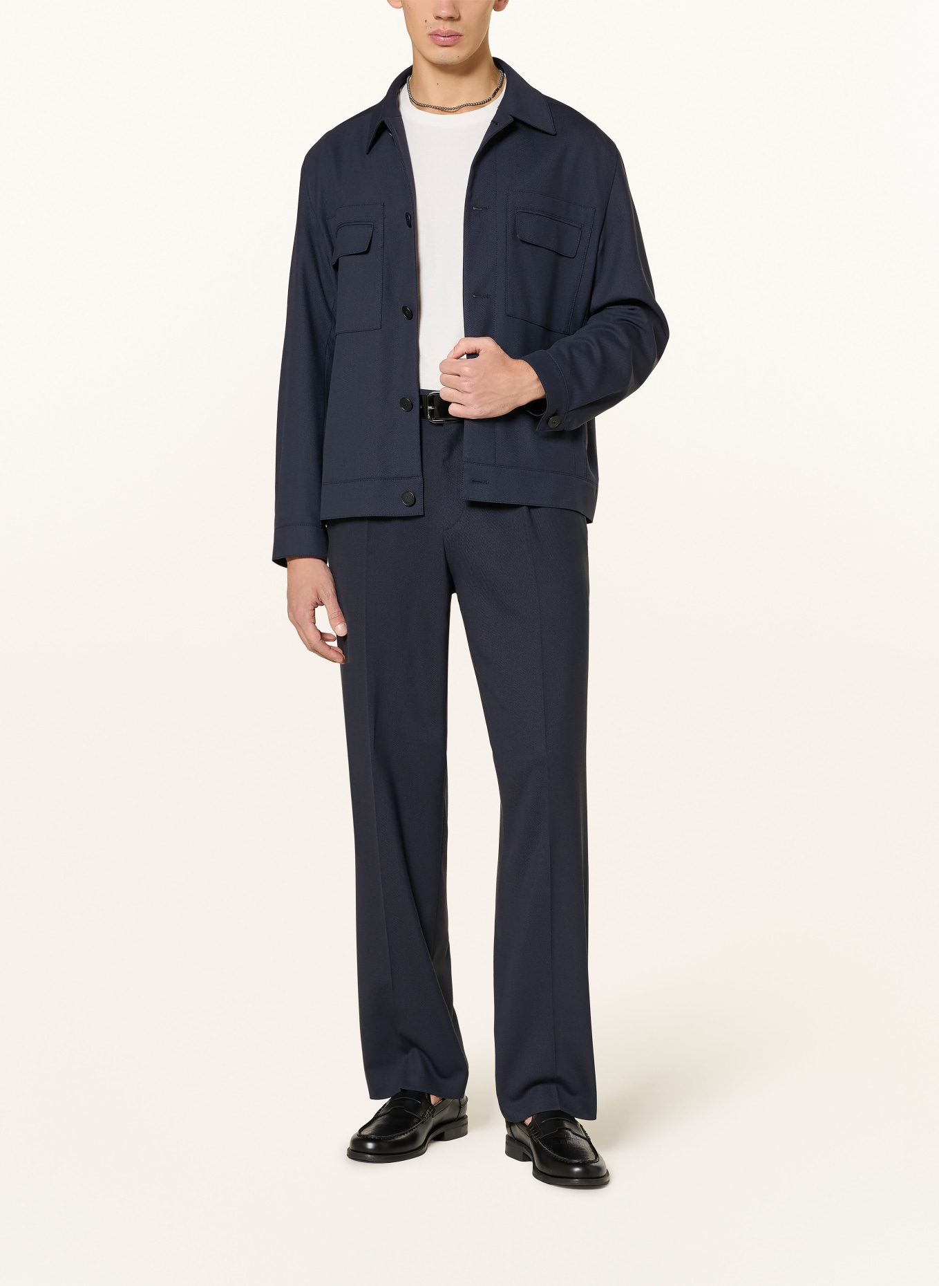 HUGO JULIANO overjacket: DARK BLUE