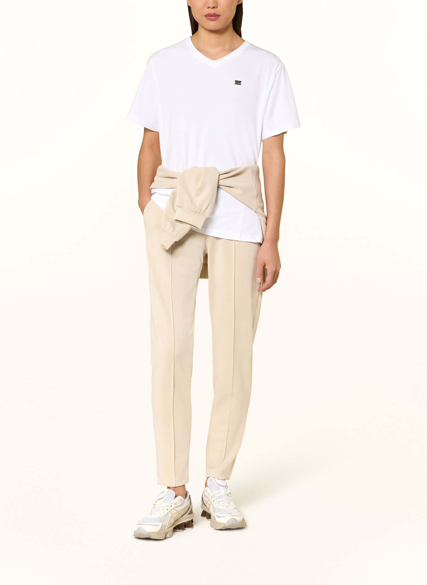 EA7 EMPORIO ARMANI Tričko TRAIN CORE: BÍLÁ