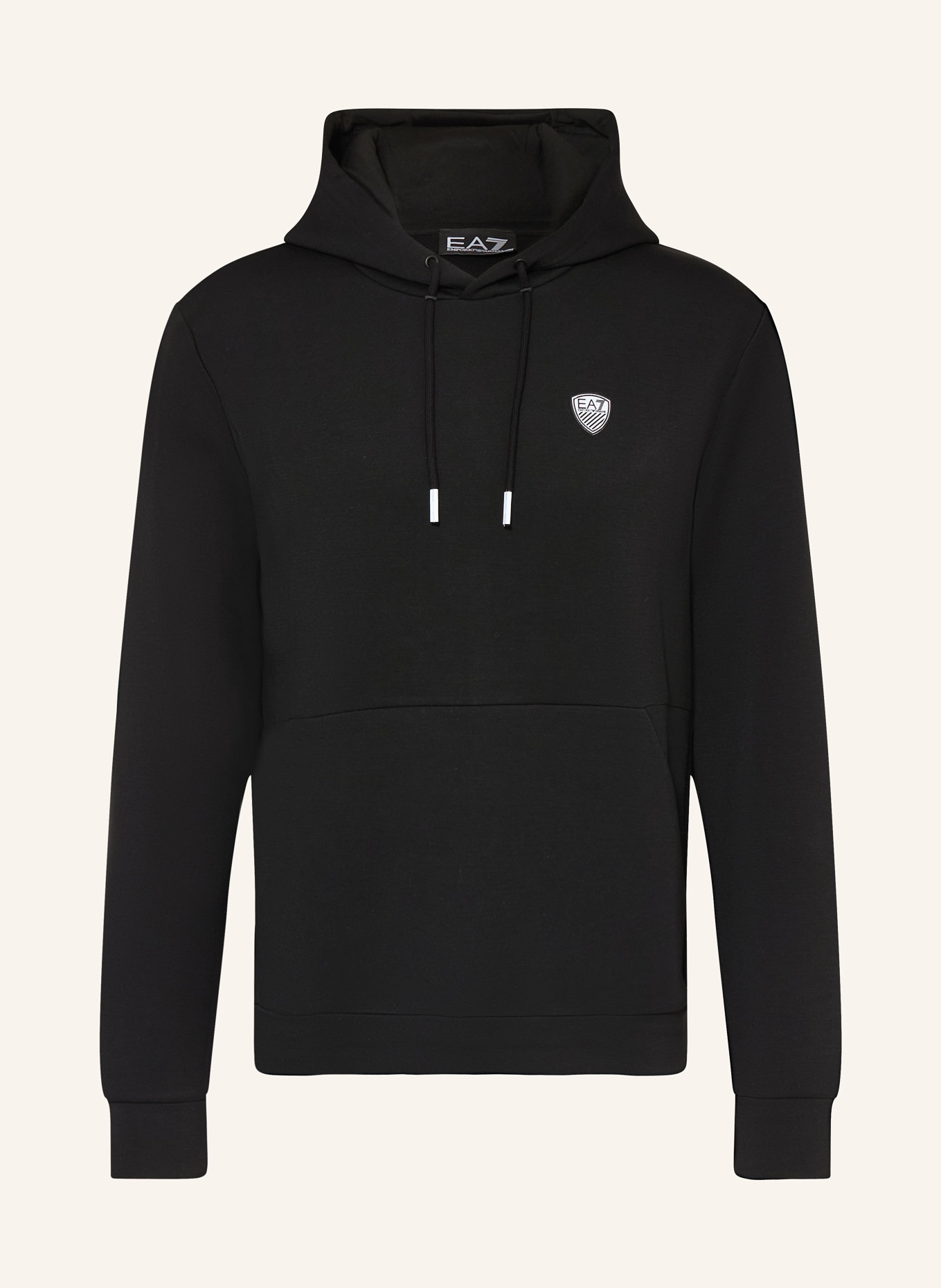 EA7 EMPORIO ARMANI hoodie: BLACK