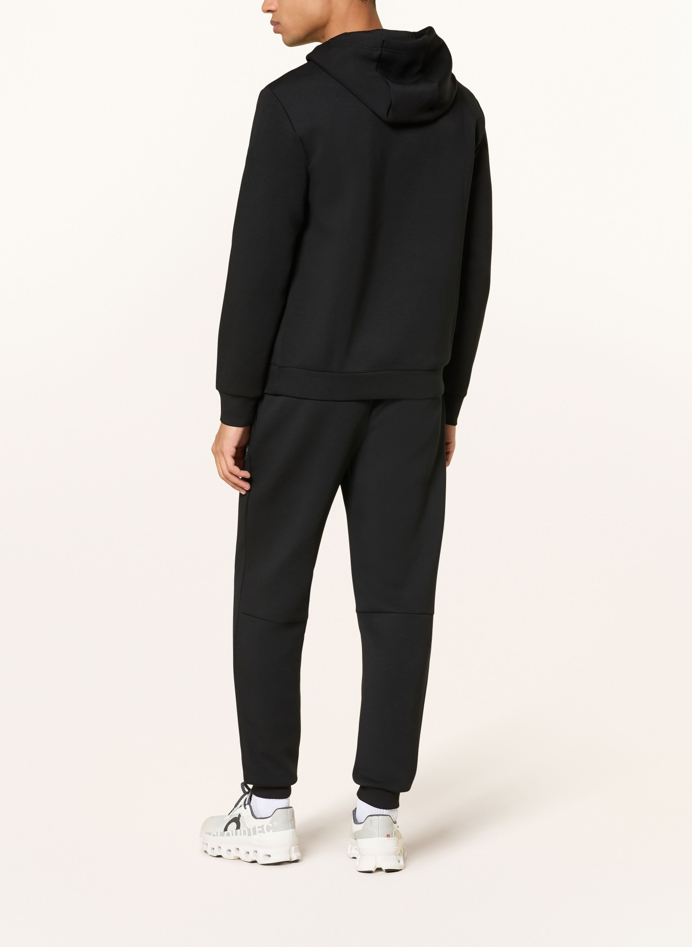 EA7 EMPORIO ARMANI hoodie: BLACK