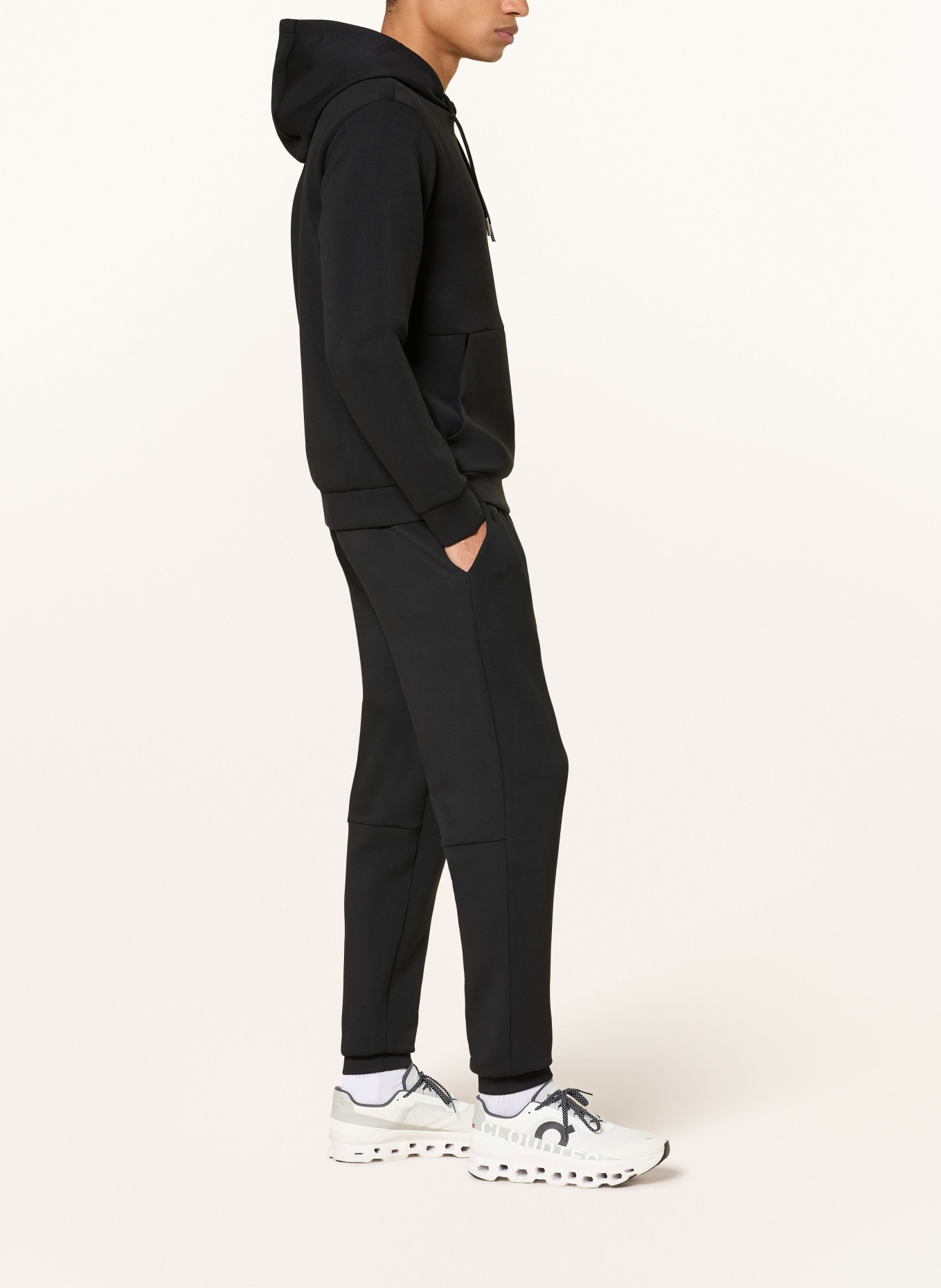 EA7 EMPORIO ARMANI hoodie: BLACK