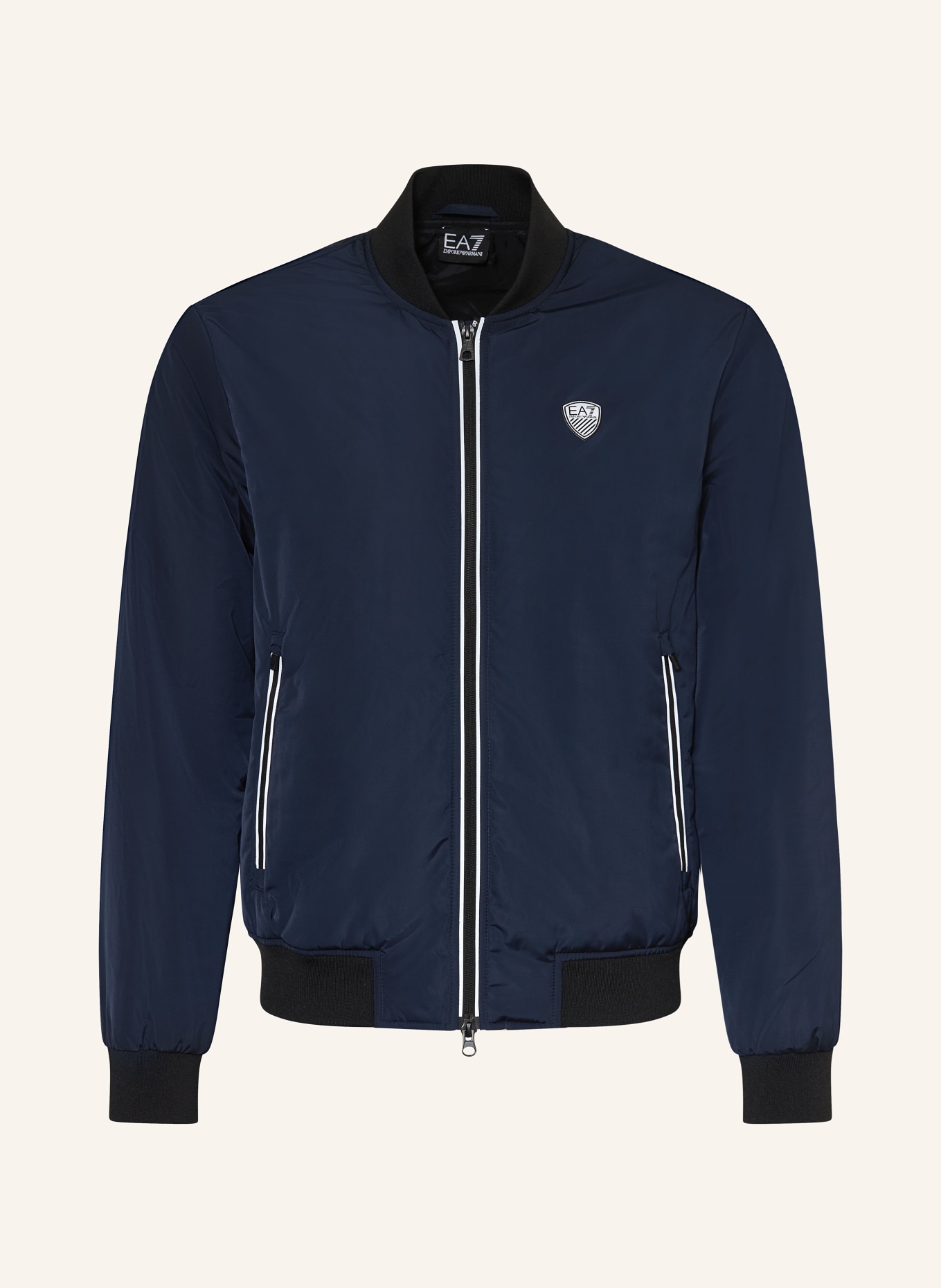 EA7 EMPORIO ARMANI Bluzon: GRANATOWY / CZARNY