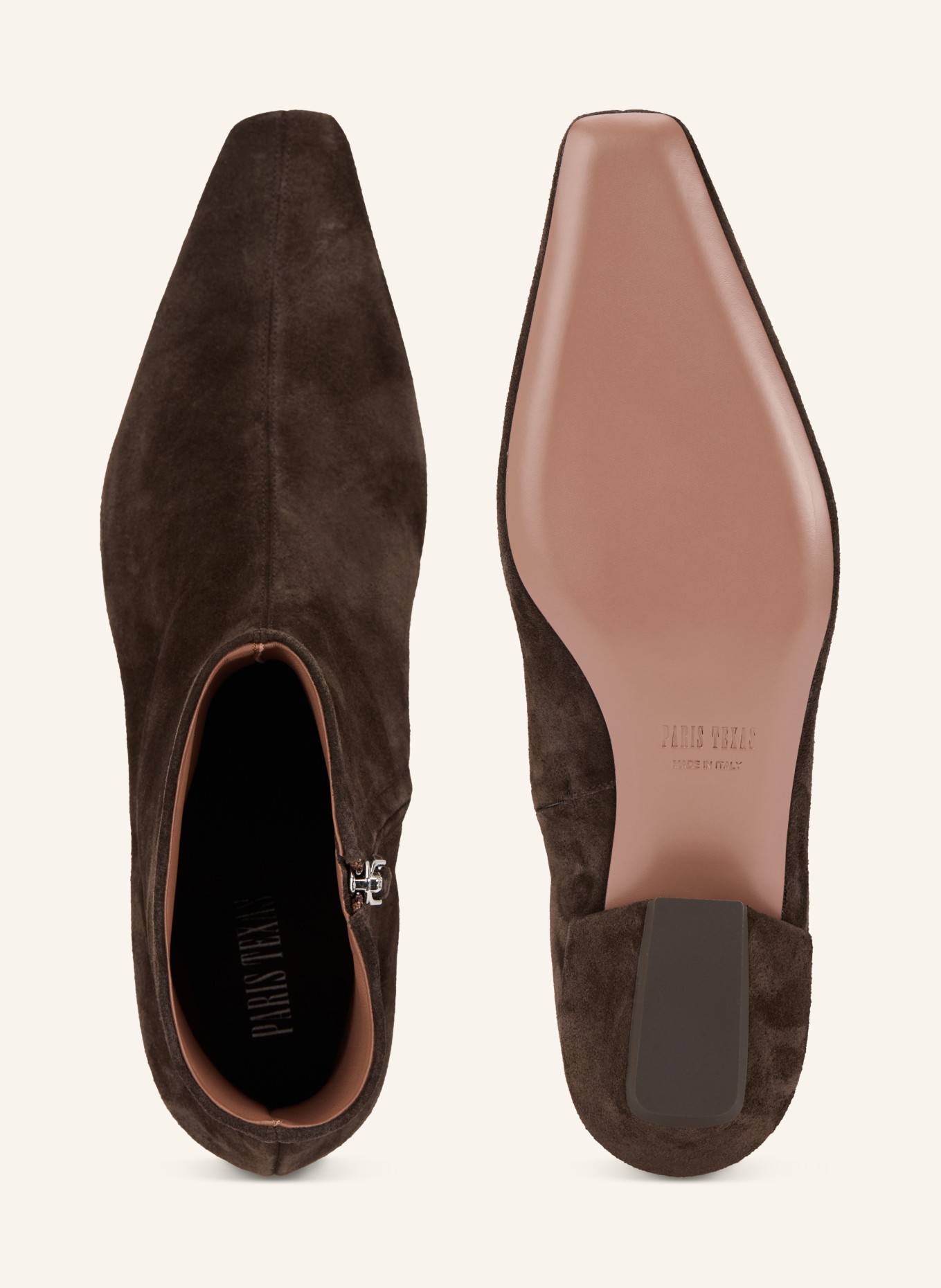 PARIS TEXAS Stiefeletten BETTINA: DUNKELBRAUN