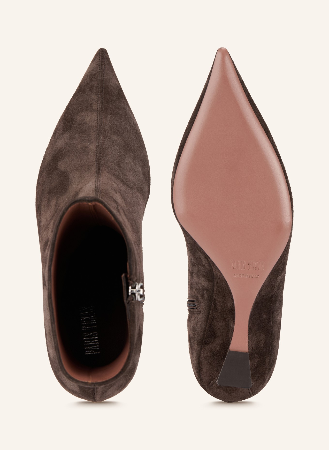 PARIS TEXAS Stiefeletten NINA: DUNKELBRAUN