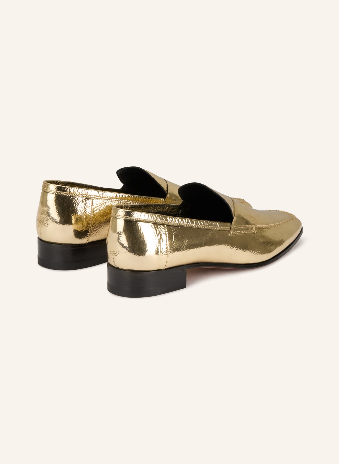 PARIS TEXAS ALAIN loafer: GOLD