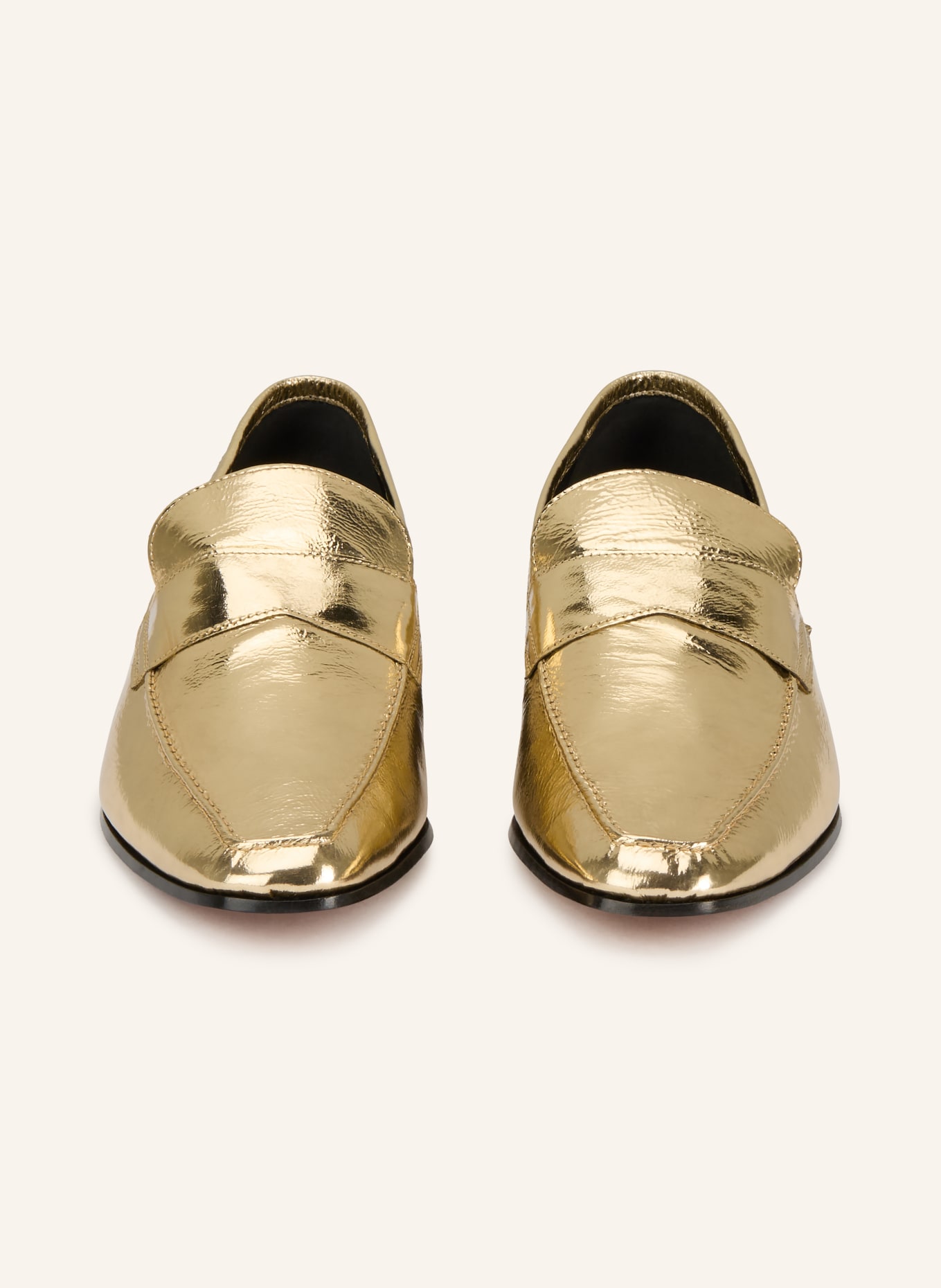 PARIS TEXAS ALAIN loafer: GOLD