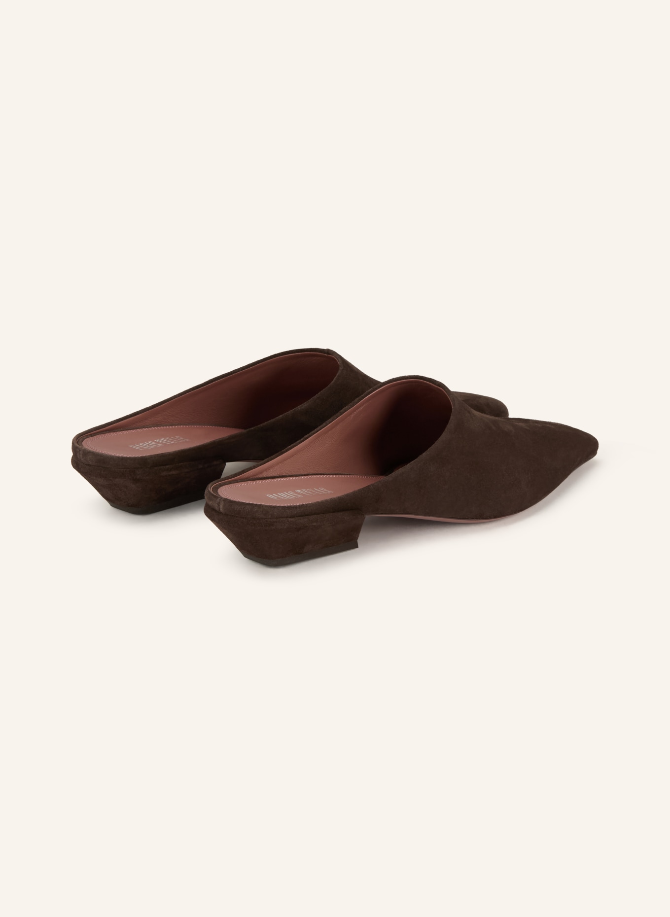 PARIS TEXAS Mules BELLE: DUNKELBRAUN