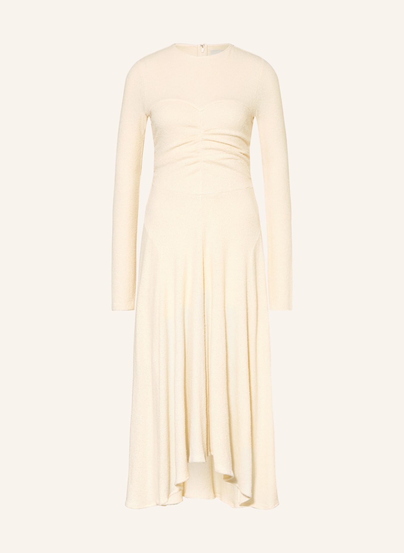 ISABEL MARANT bouclé dress: CREAM