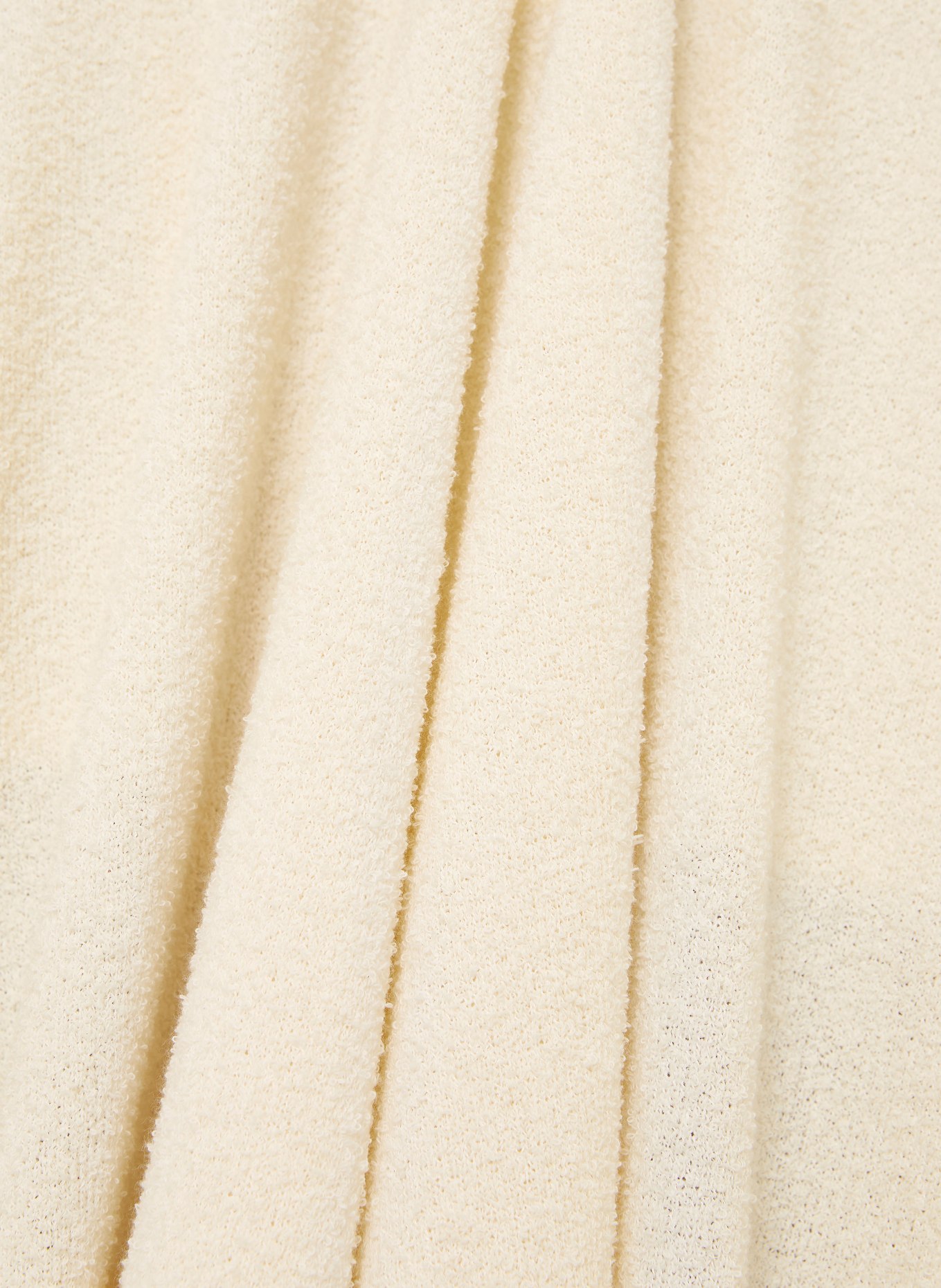 ISABEL MARANT bouclé dress: CREAM