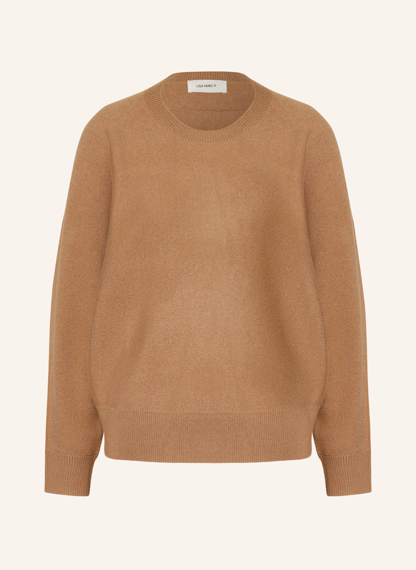 LISA YANG Kašmírový svetr: VELBLOUDÍ