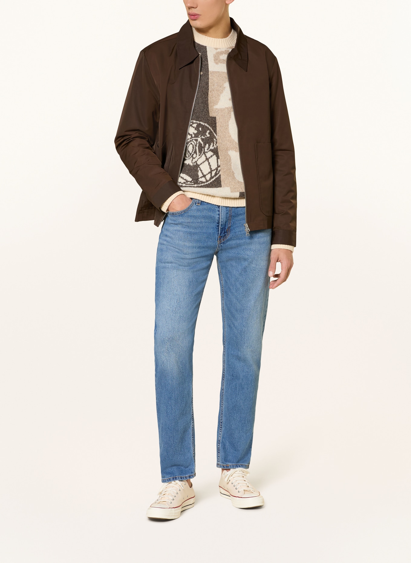 Levi's® Jeans 502 TAPER Tapered Fit: 17 Med Indigo - Worn In