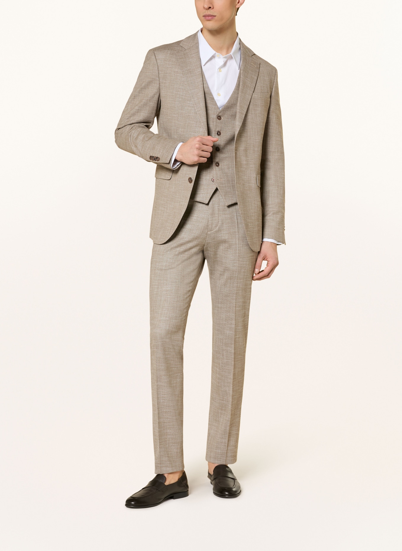 CINQUE CIBRAVO Extra Slim Fit Chinos: 23 BRAUN