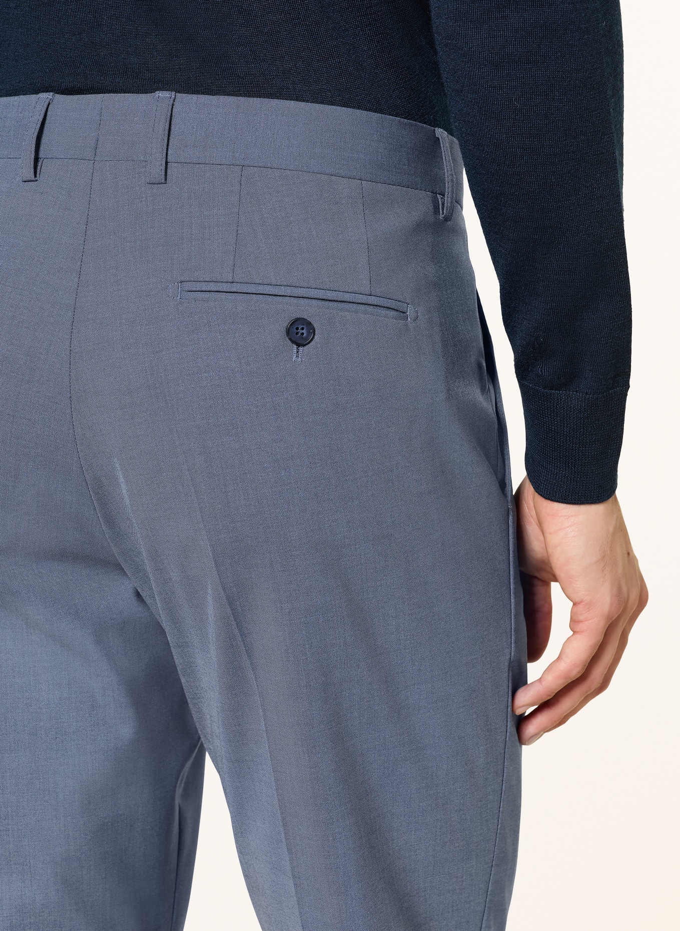 CINQUE CITOTTI Extra Slim Fit Suit Pants: 64 BLAU